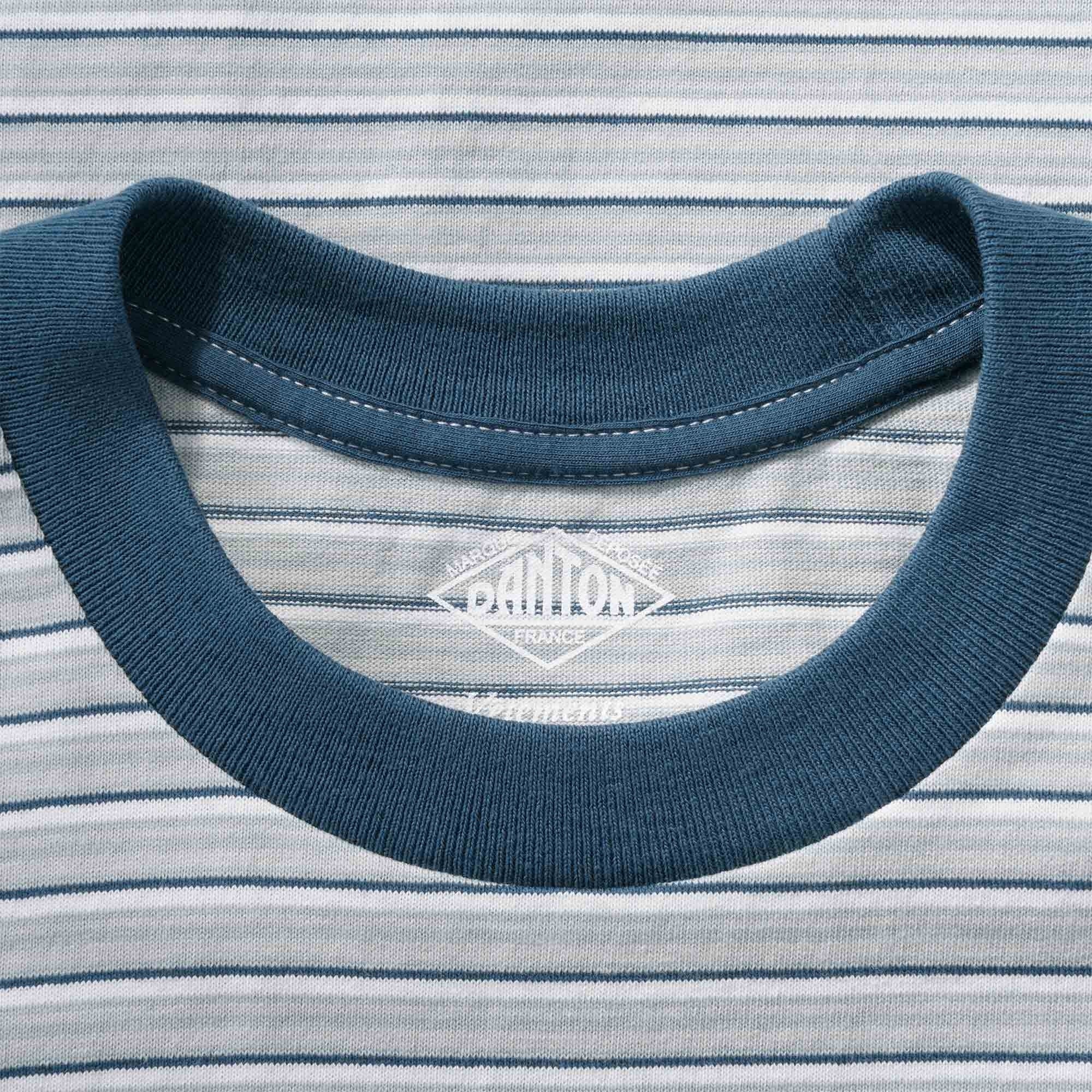 Danton Pocket T-shirt - Blue/Grey