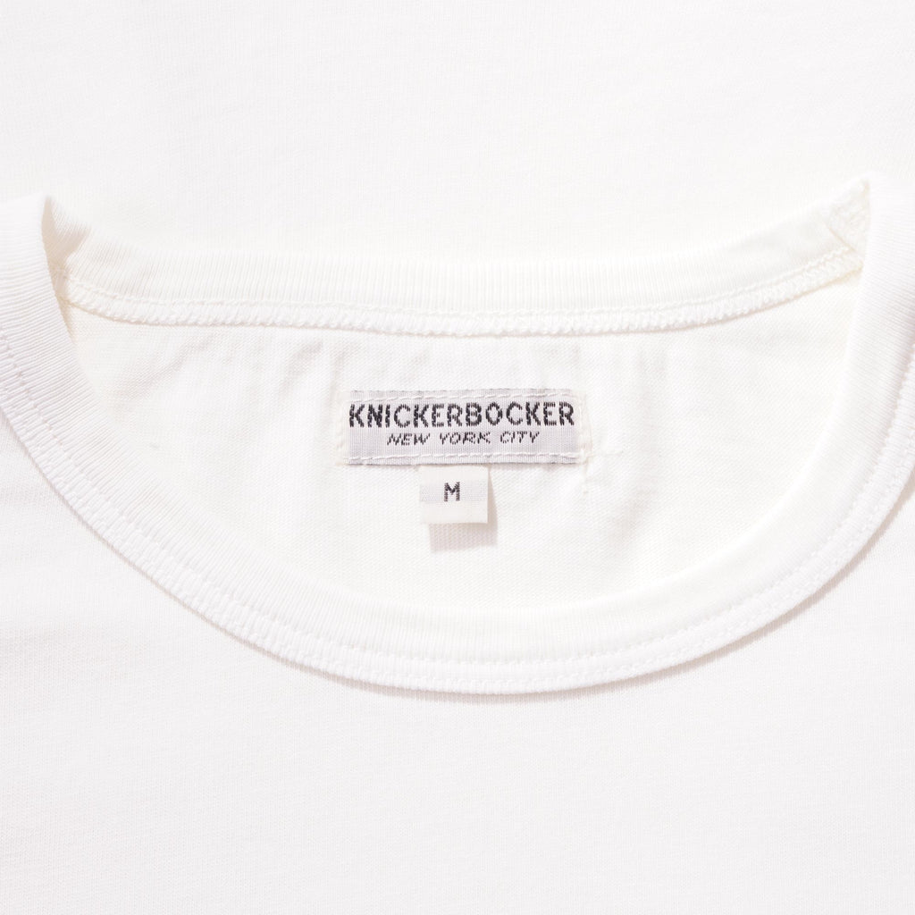 Knickerbocker Pocket T-shirt - Milk
