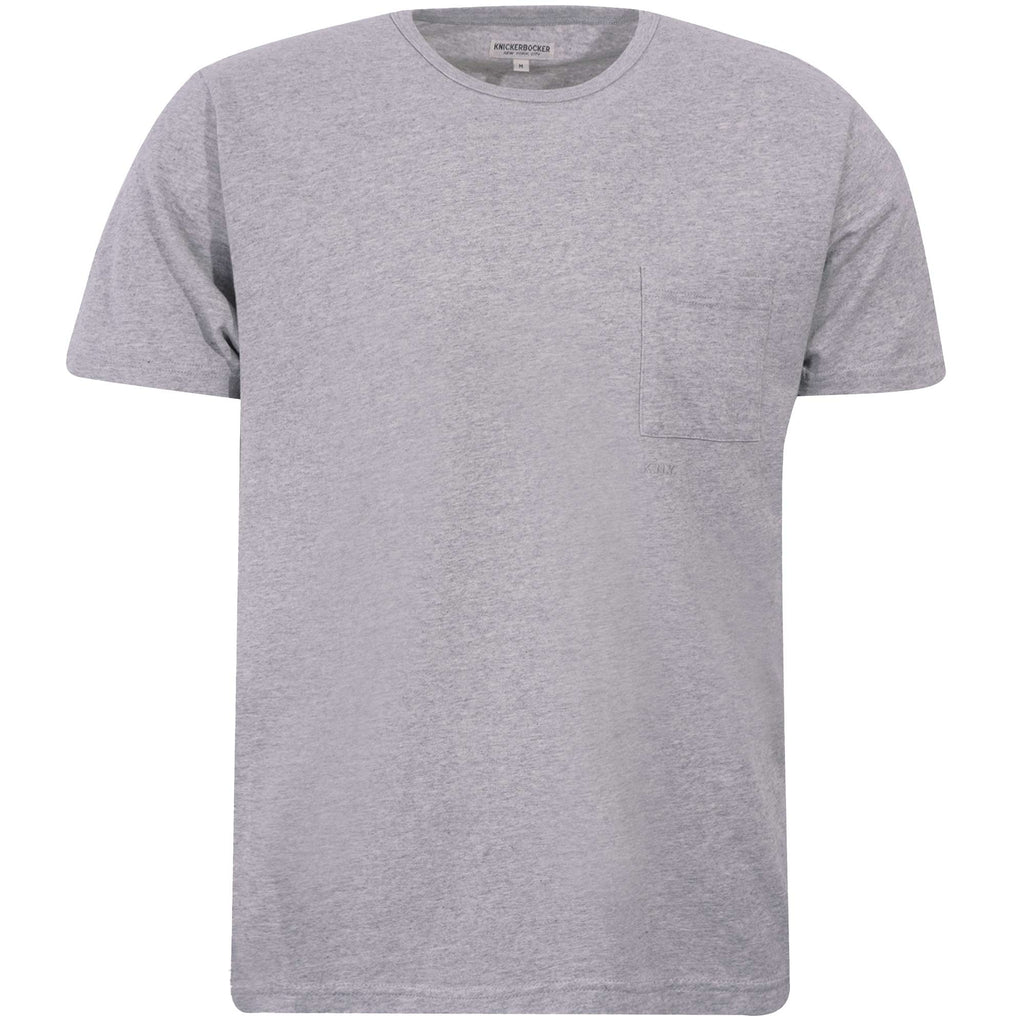 Knickerbocker Pocket T-shirt - Heather Grey