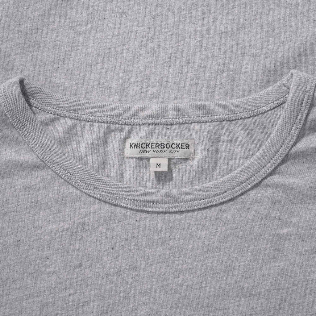 Knickerbocker Pocket T-shirt - Heather Grey