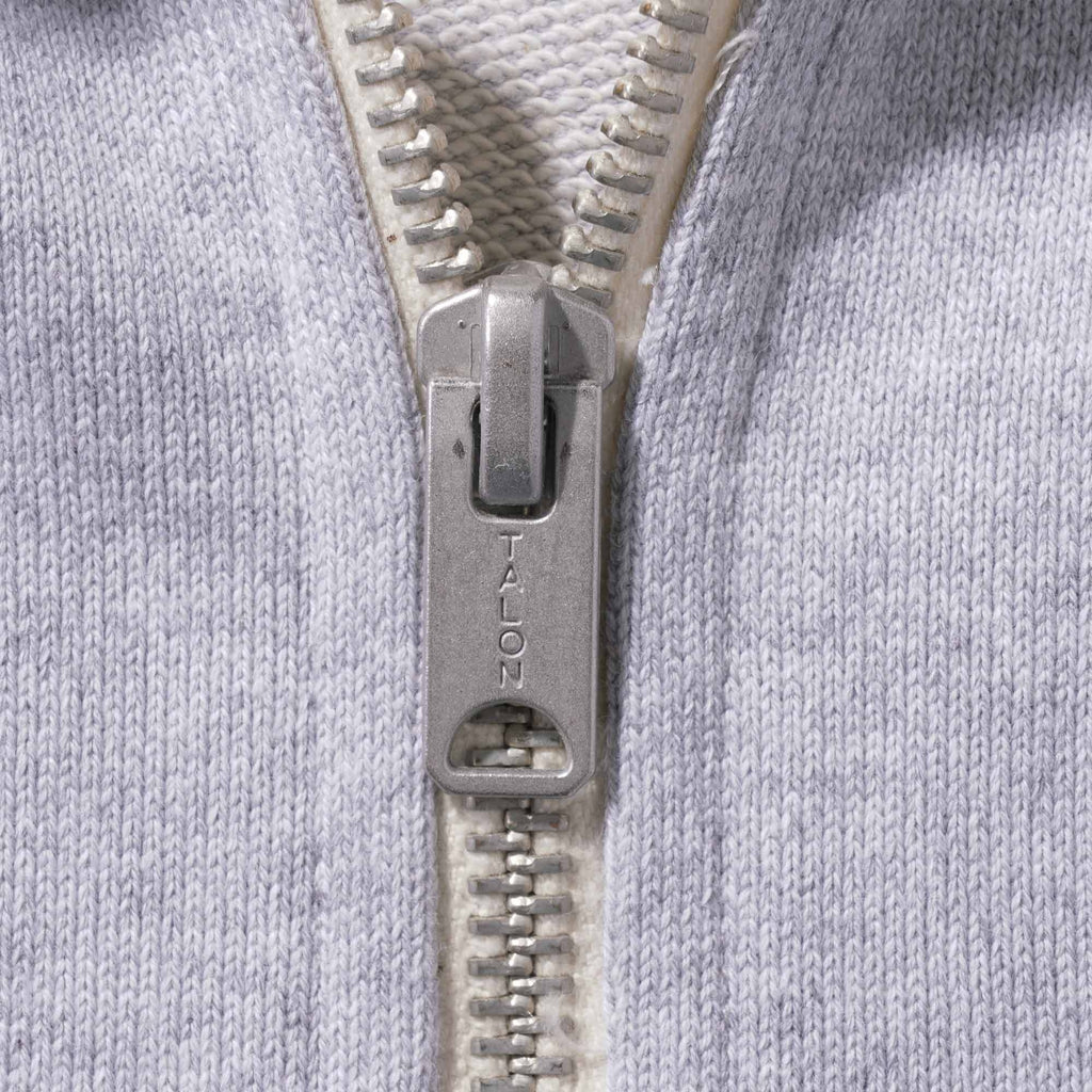 Knickerbocker Quarter Zip Sweatshirt - Heather Grey