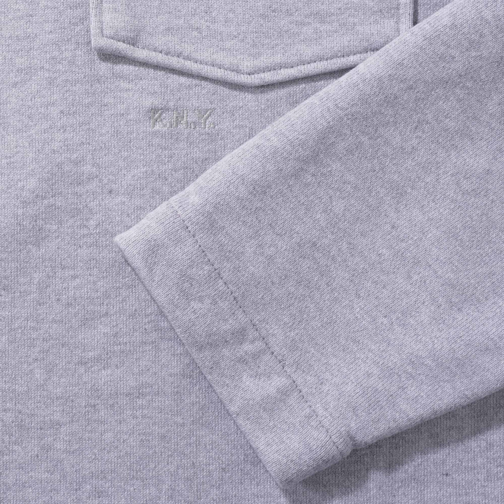 Knickerbocker Quarter Zip Sweatshirt - Heather Grey
