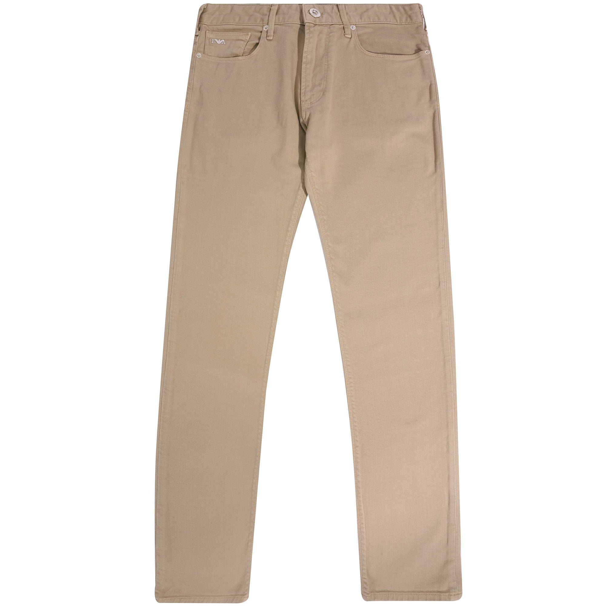 Emporio Armani J06 Slim Fit 7.7 oz Denim Jeans - Sabbia
