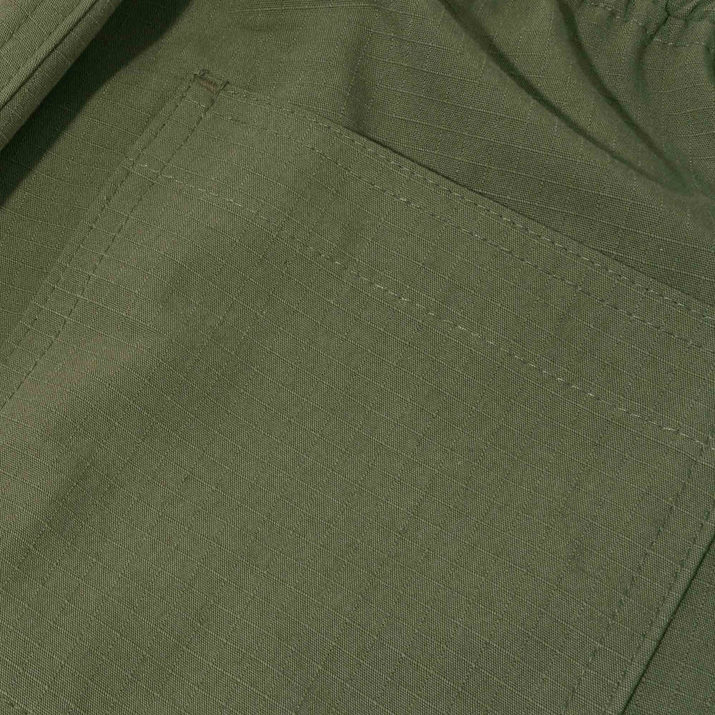 FrizmWORKS Army Two Tuck Relaxed Pants - Olive