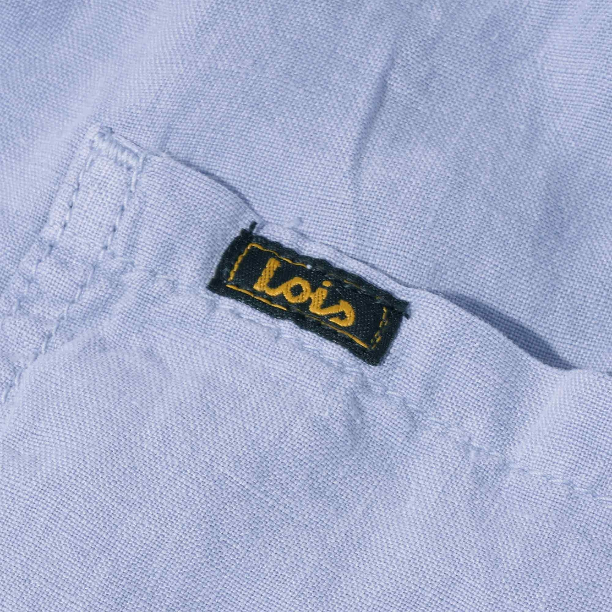 Lois Jeans Hugo Linen Shorts - Airy Blue