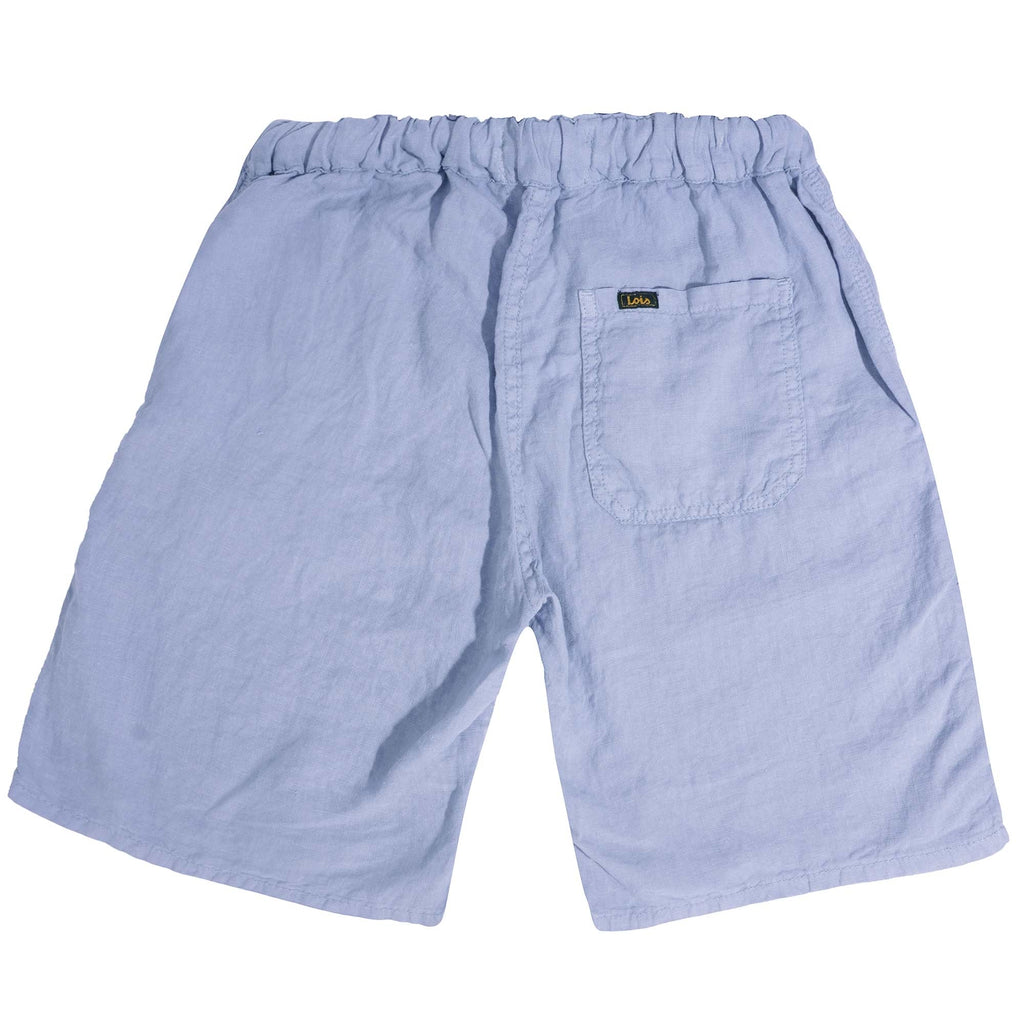 Lois Jeans Hugo Linen Shorts - Airy Blue