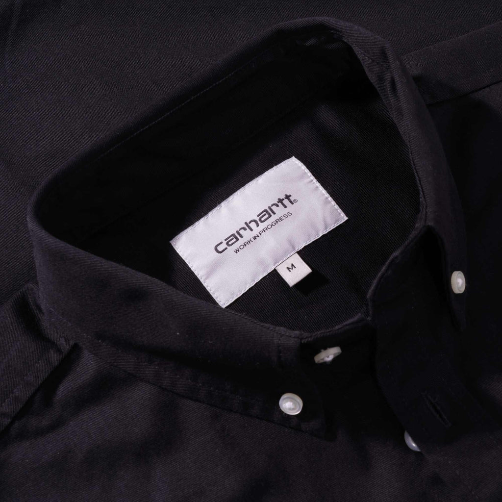 Carhartt WIP Long Sleeve Madison Shirt - Black