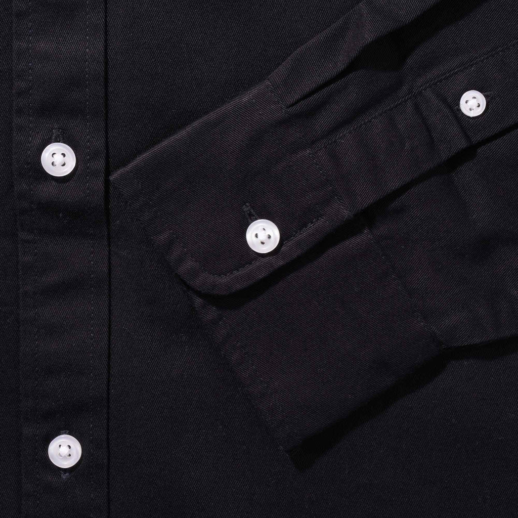 Carhartt WIP Long Sleeve Madison Shirt - Black