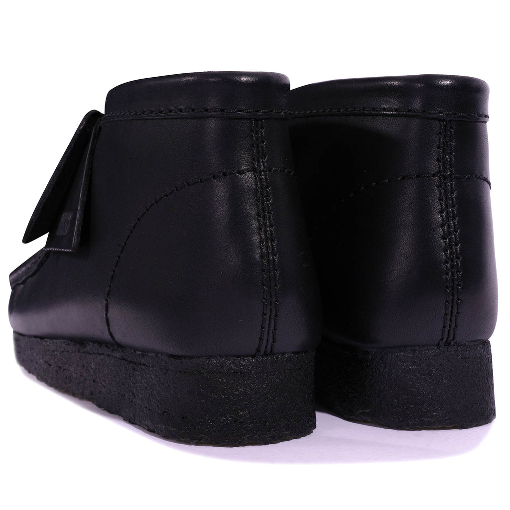 Clarks Originals Wallabee Boot - Black Leather