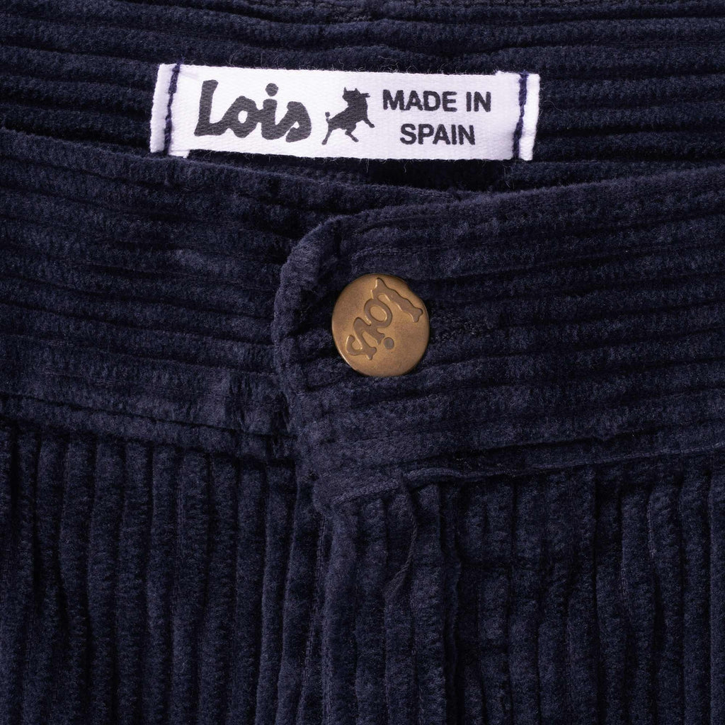 Lois Jeans Pepe Jumbo Cord Shorts - Navy