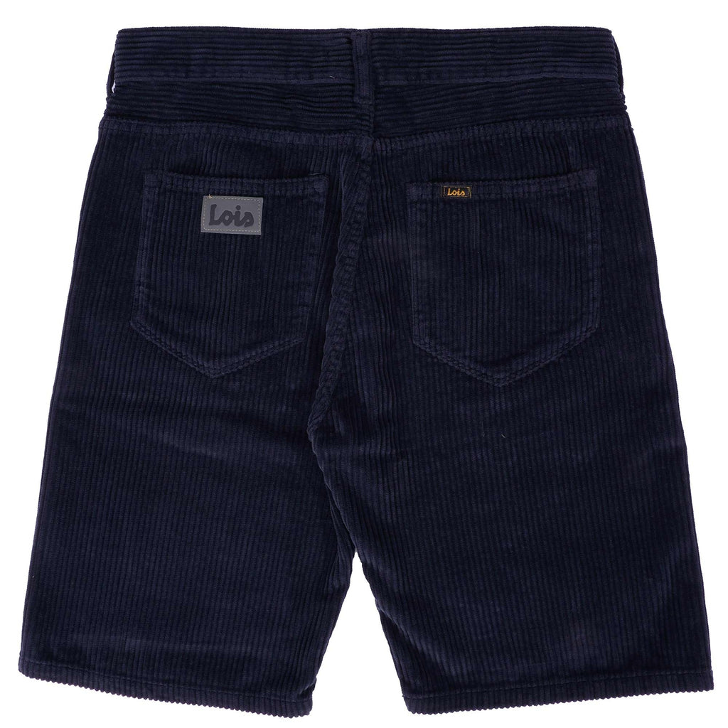 Lois Jeans Pepe Jumbo Cord Shorts - Navy