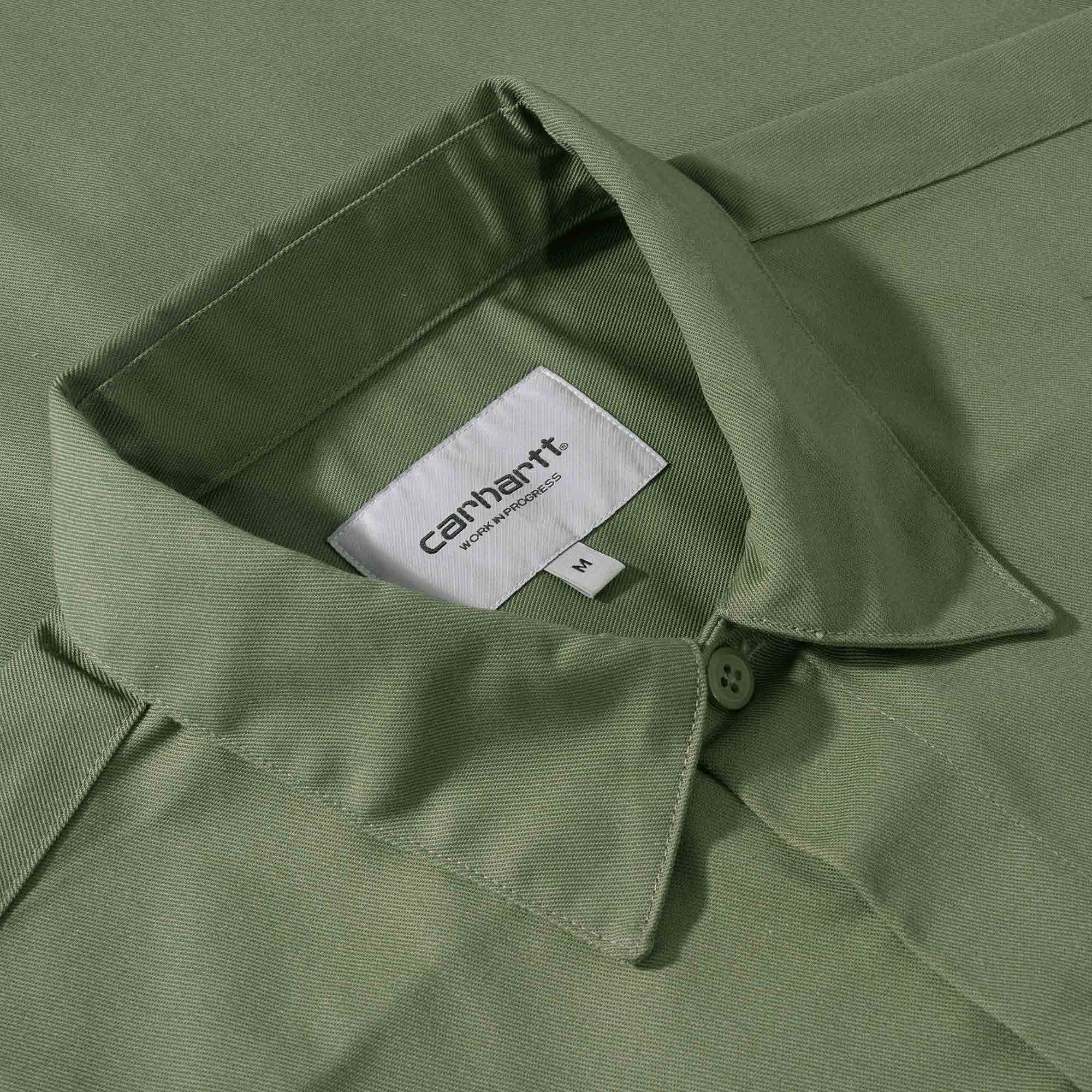 Carhartt WIP Short Sleeve Master Shirt - Dollar Green