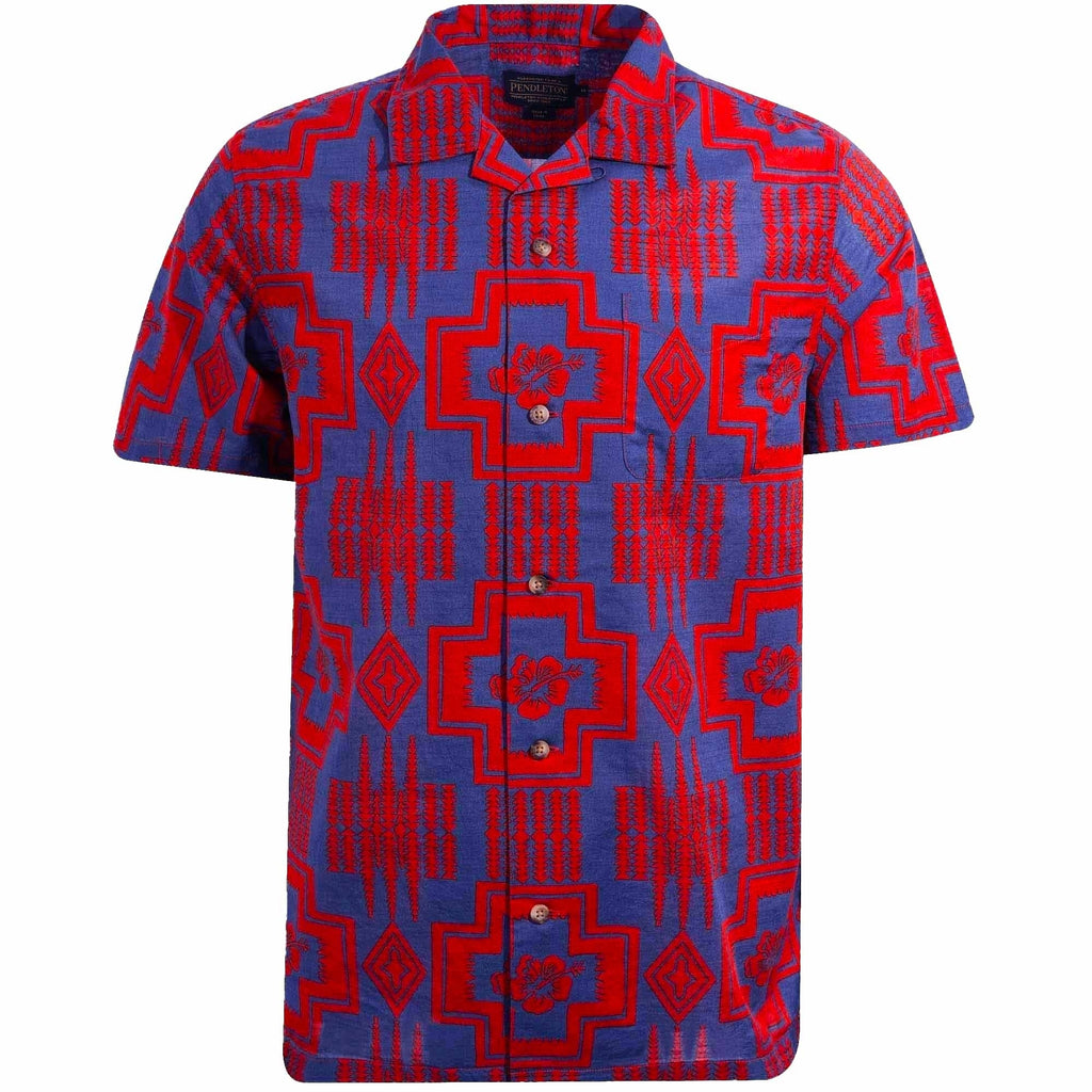 Pendleton Woolen Mills Aloha Shirt - Rooiboss Harding Print