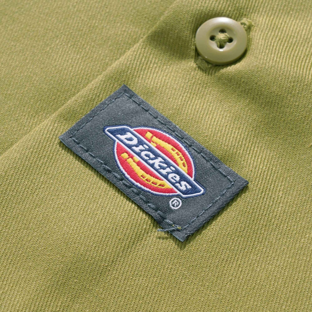 Dickies Short Sleeve Work Shirt - Green Moss