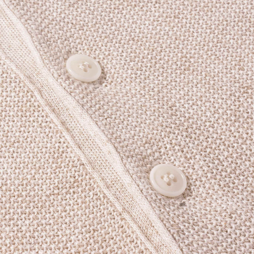 A.P.C. Jude Polo Shirt - Mastic Chine