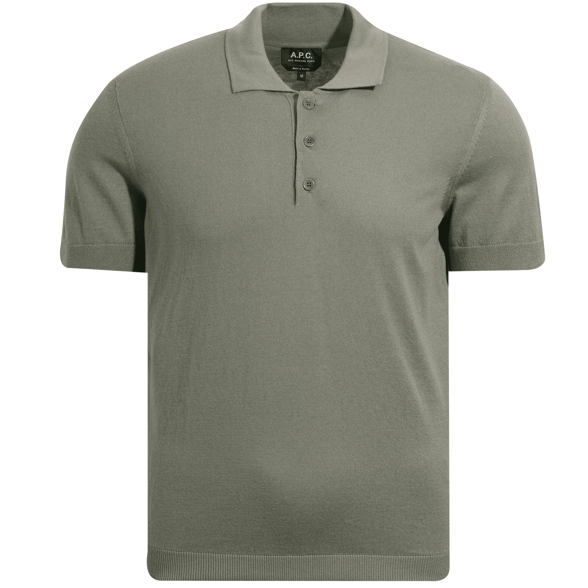 A.P.C. Gregoire Polo Shirt - Kaki