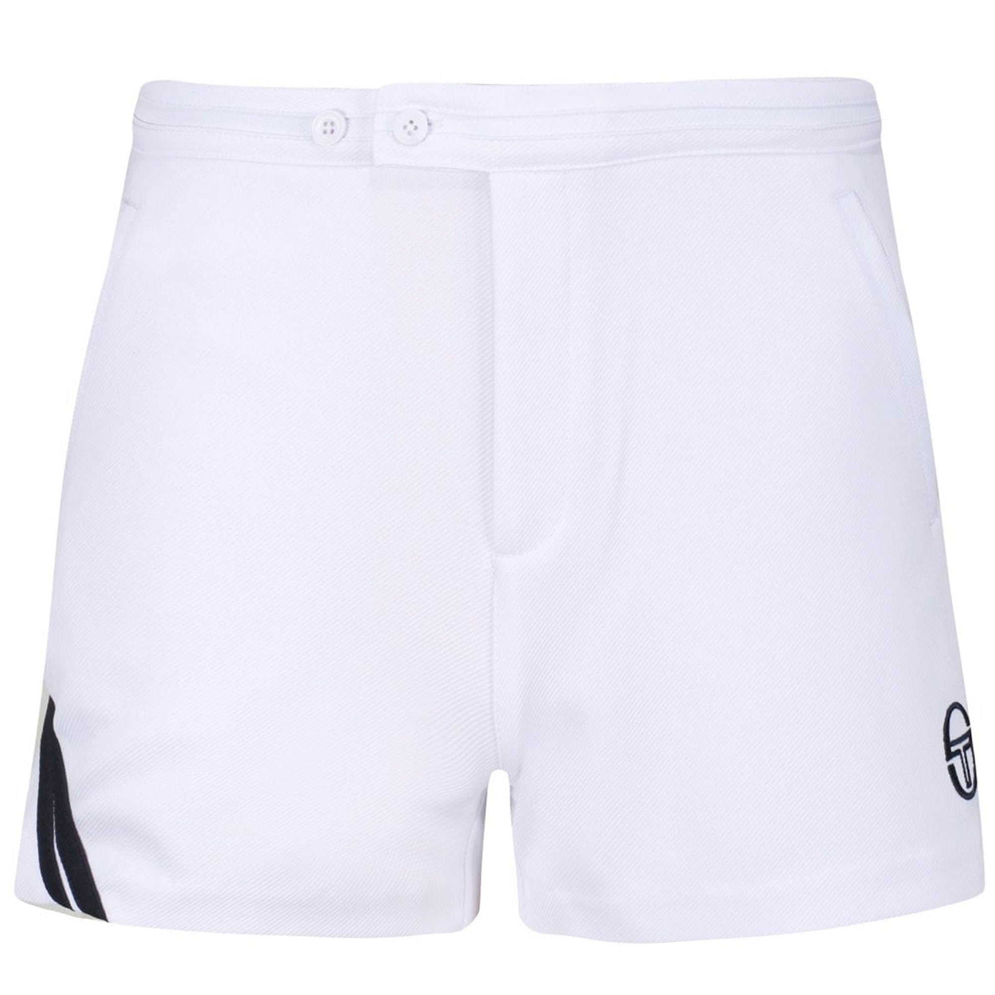 Sergio Tacchini Time Shorts - White/Night Sky