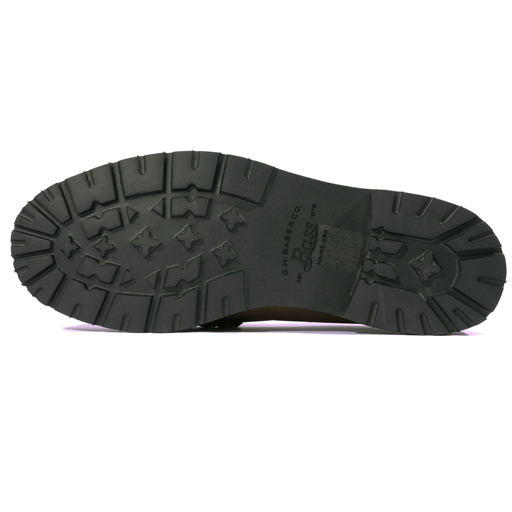 Fred Perry x G.H Bass Weejuns Nubuck Chain Penny Loafers - Bark