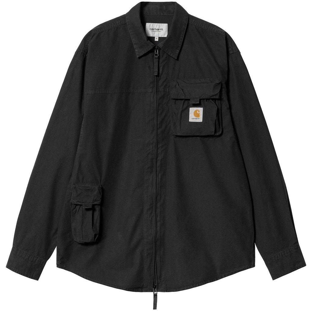 Carhartt WIP Long Sleeve Berm Shirt - Black