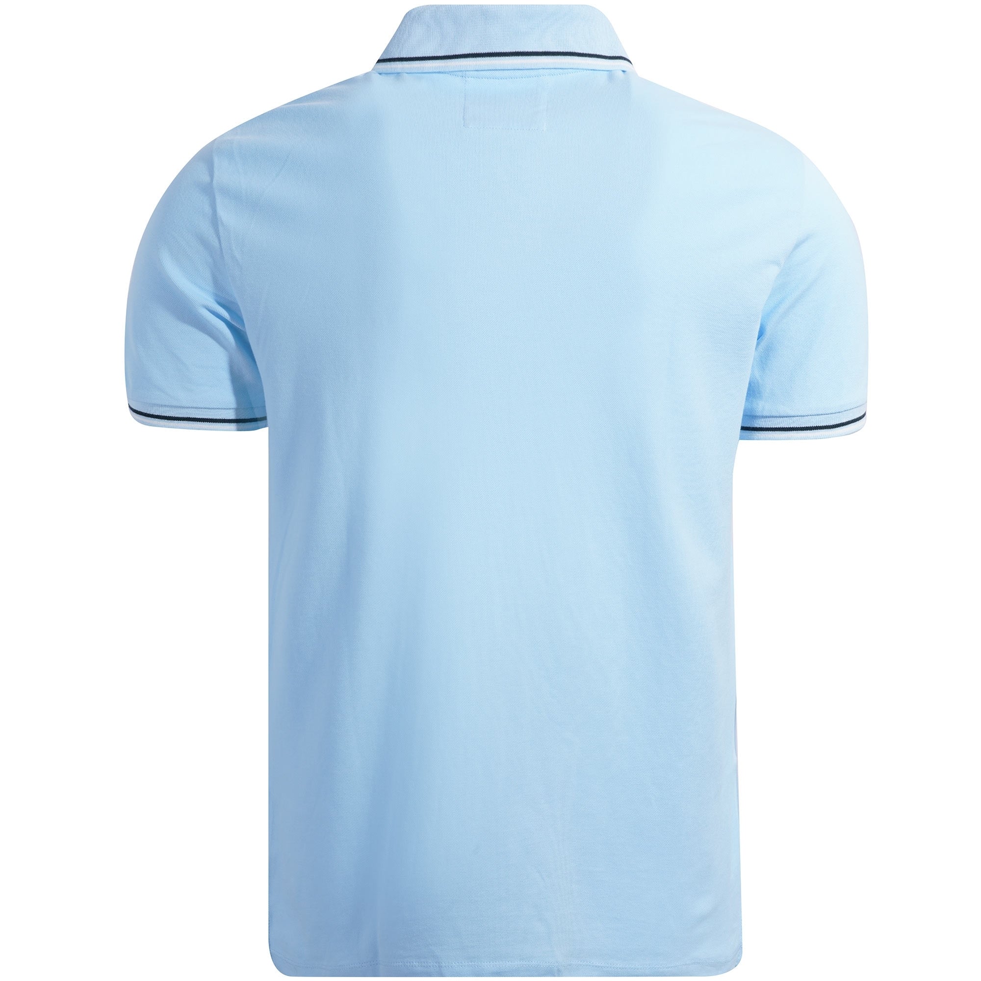 Emporio Armani Stretch Piqu Polo Shirt - Azzurro