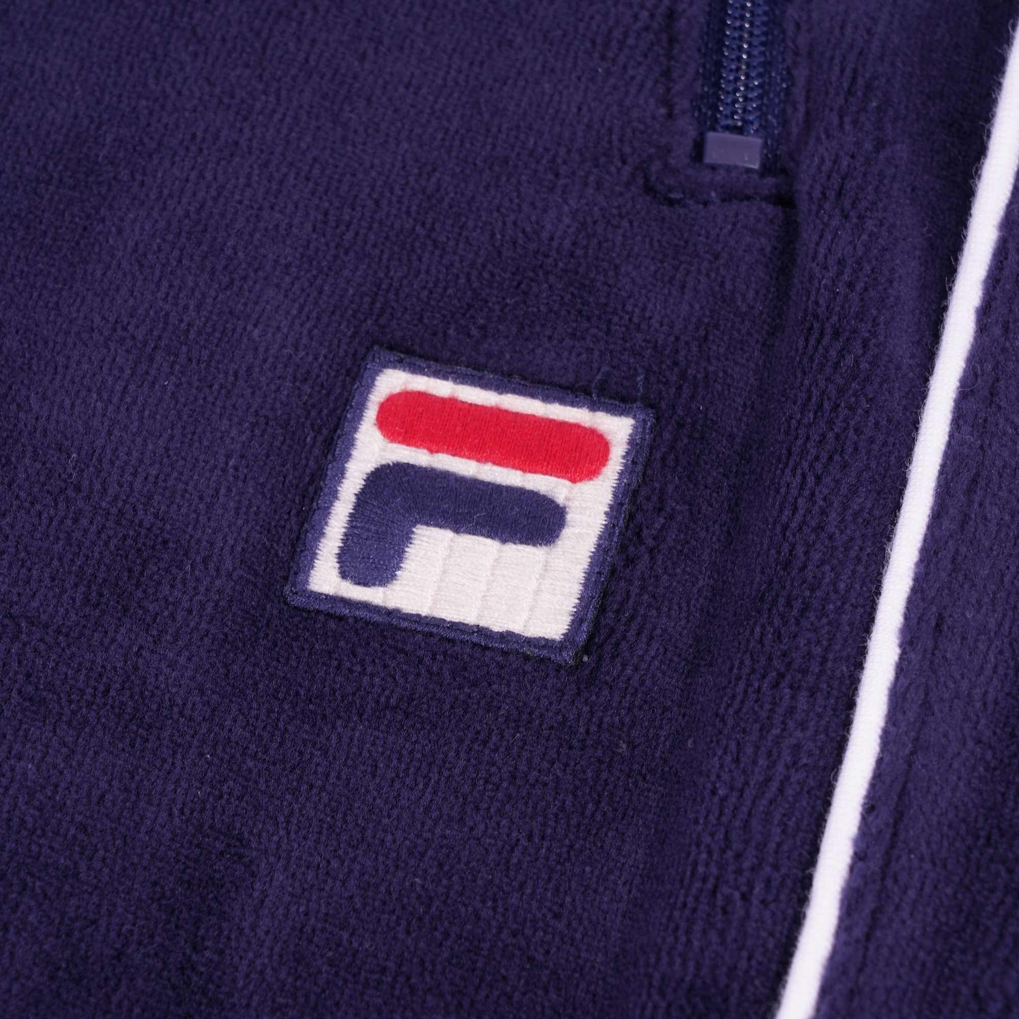 Fila Vintage Lewis Velour Pants - Navy