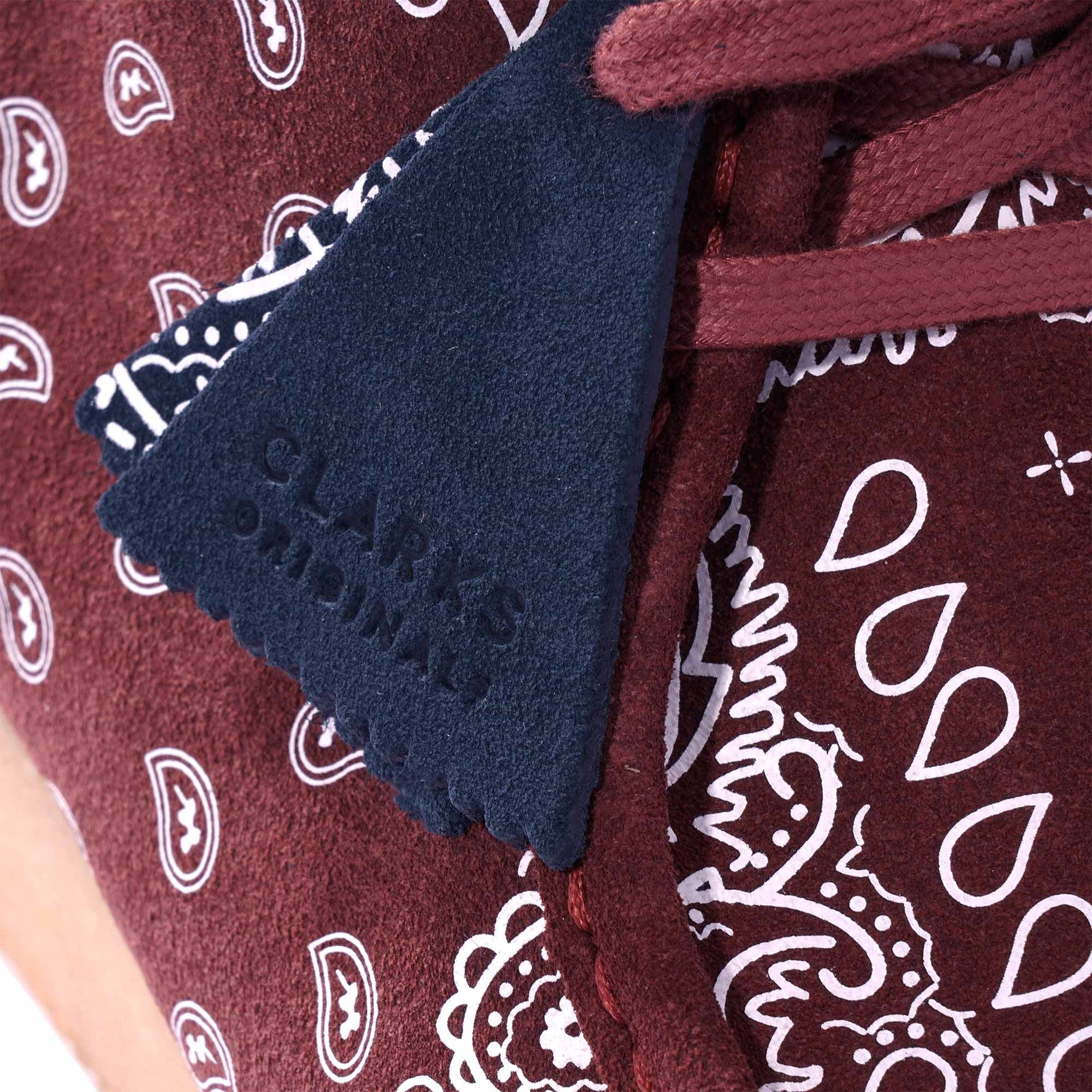 Clarks Originals Wallabee Boot - Brick Paisley