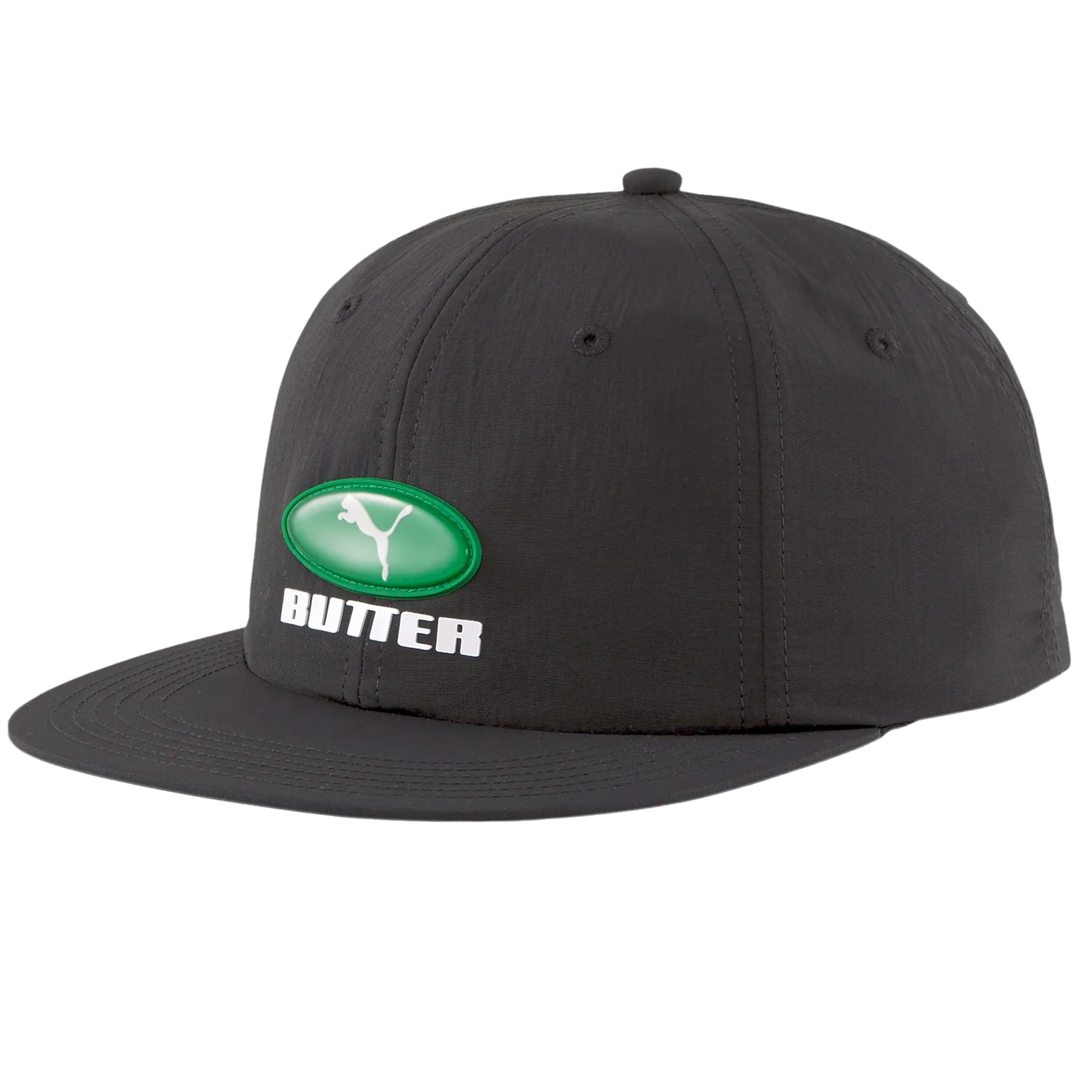 Puma x Butter Goods Flat Brim Cap - Black