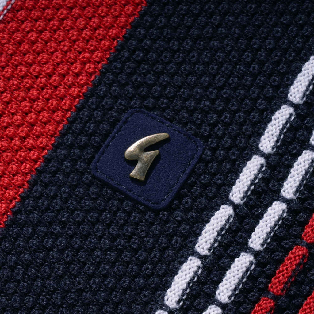 Gabicci Vintage Caan Vintage Polo Shirt - Navy