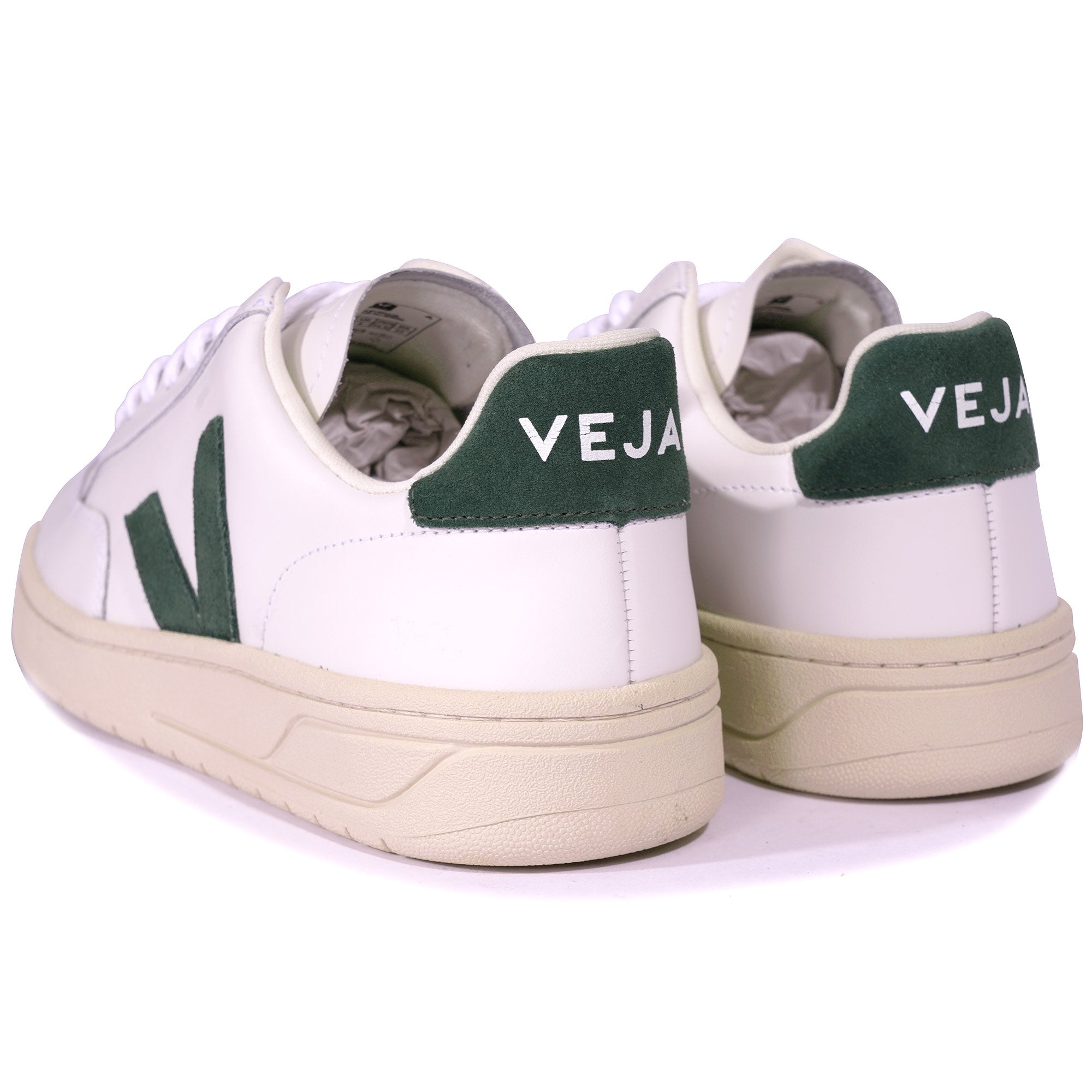 VEJA Womens V12 - White/Cyprus