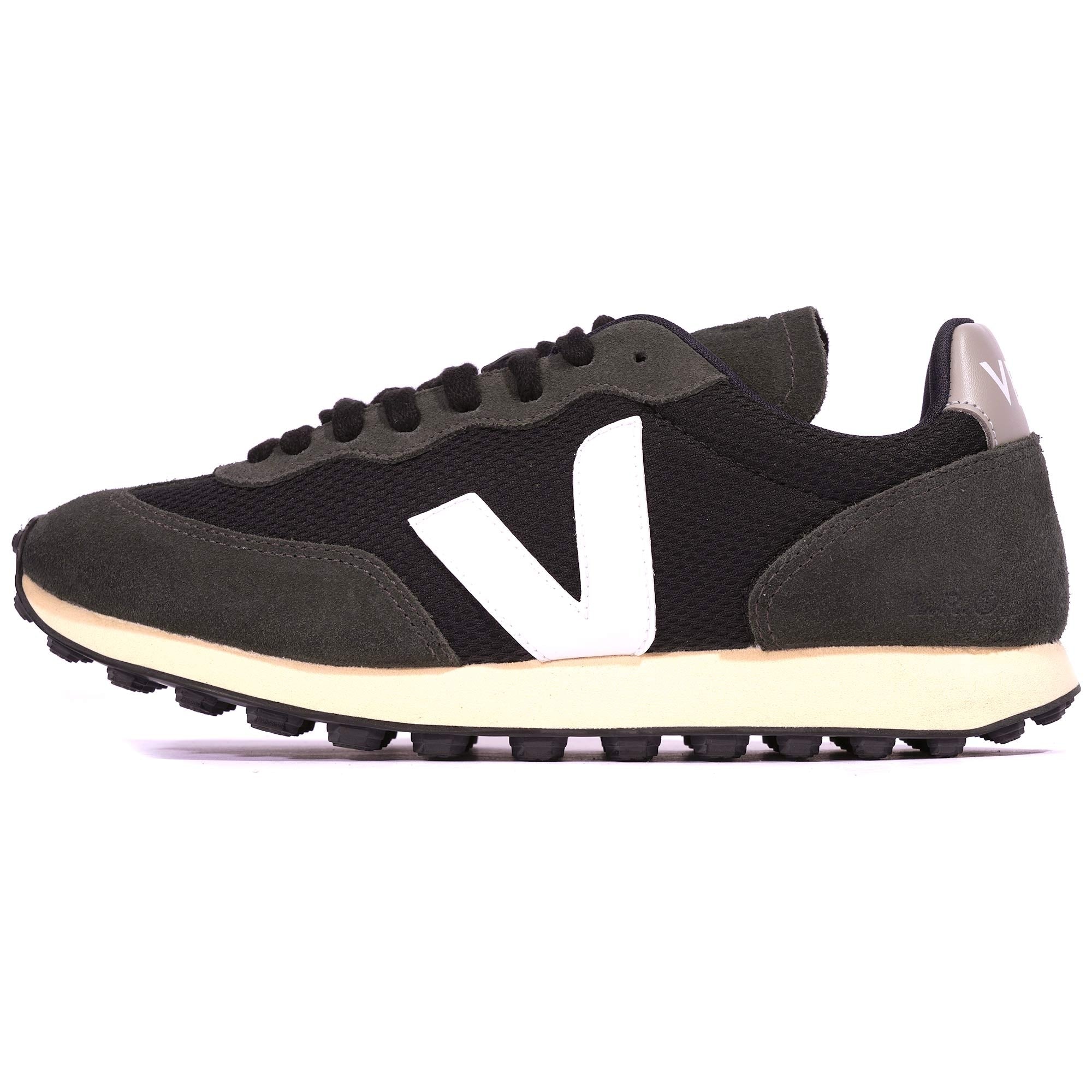 Veja Rio Branco Alveomesh - Black/White/Oxford Grey