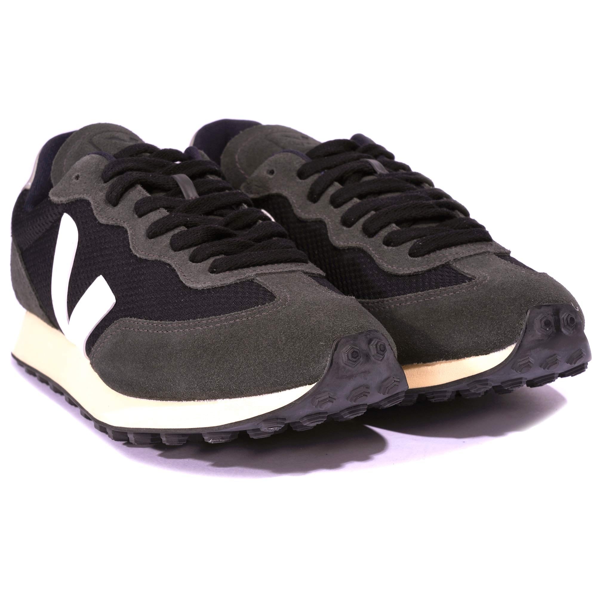 Veja Rio Branco Alveomesh - Black/White/Oxford Grey