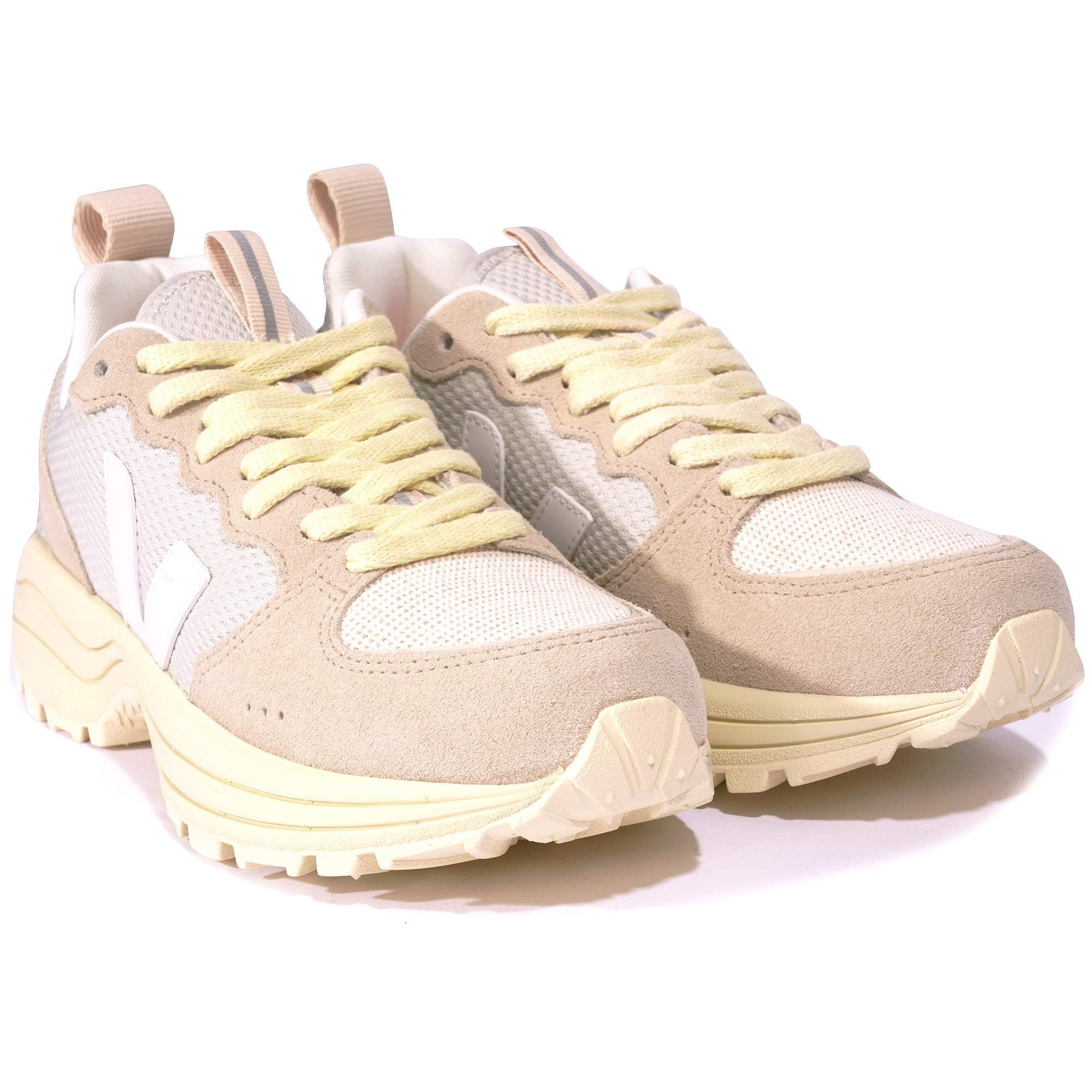 Veja Womens Venturi Hexamesh - Natural/White/Butter