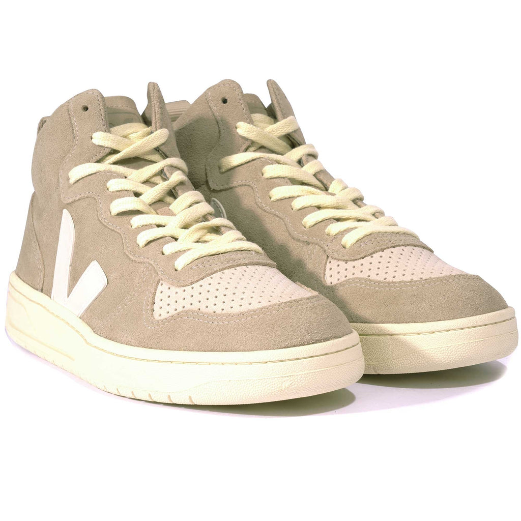 Veja High Top V-15 Leather - Dune/Pierre