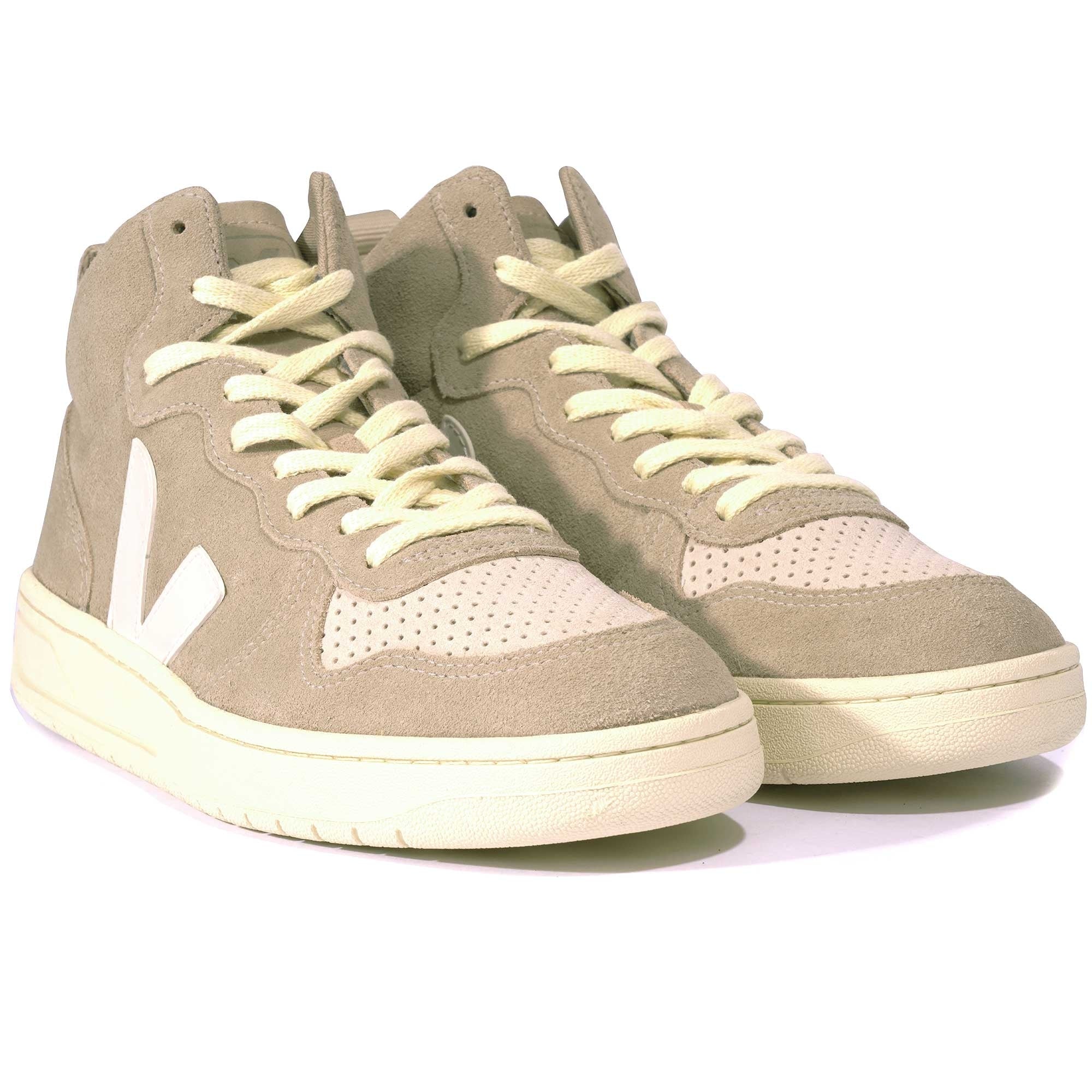 Veja High Top V-15 Leather - Dune/Pierre