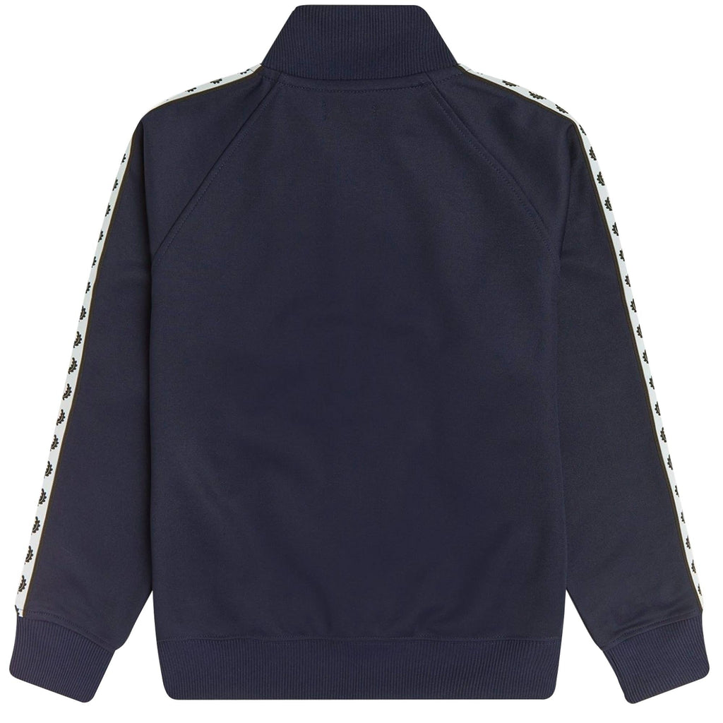 Taped Track Jacket - Navy Blue