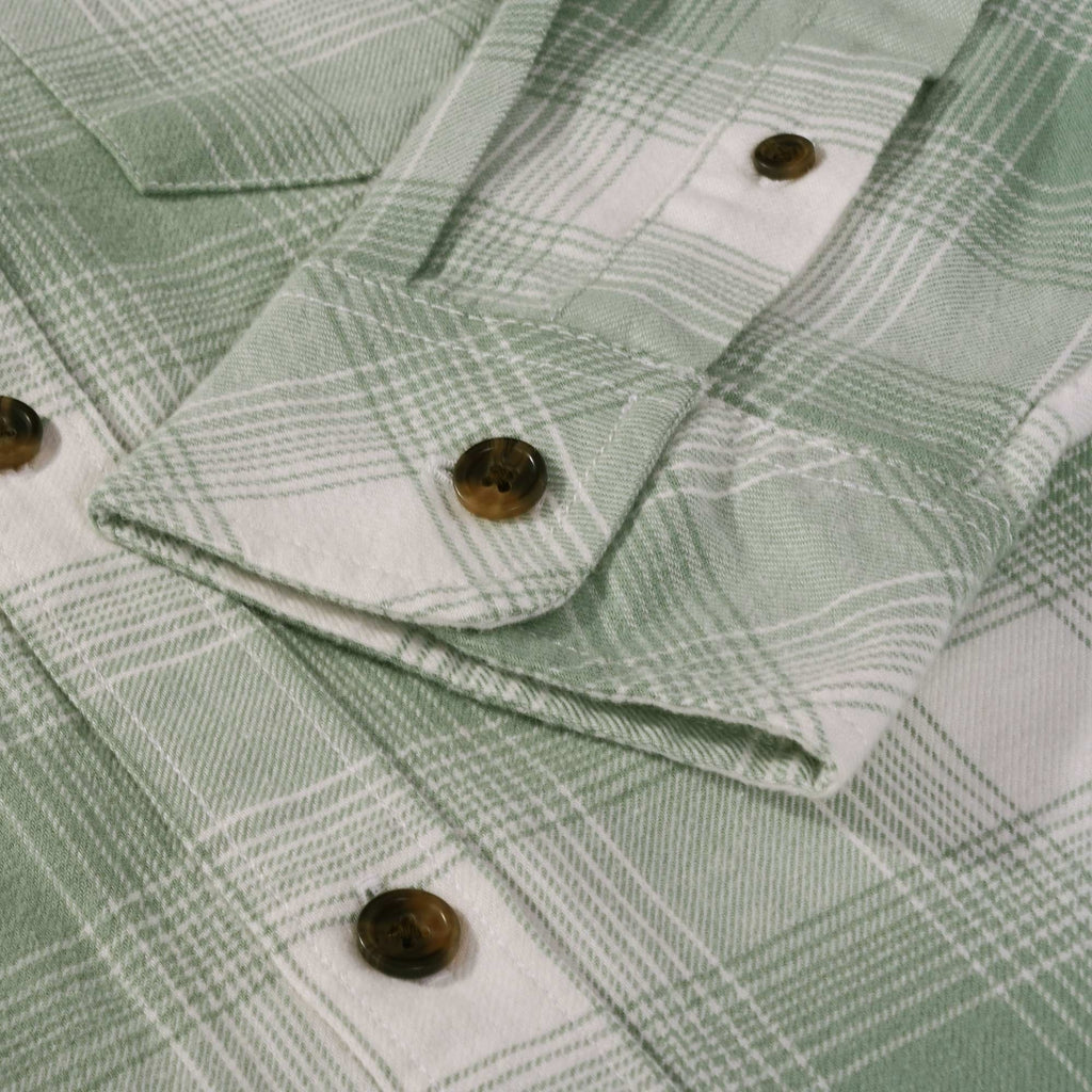 Carhartt WIP Long Sleeve Deaver Shirt - Misty Sage
