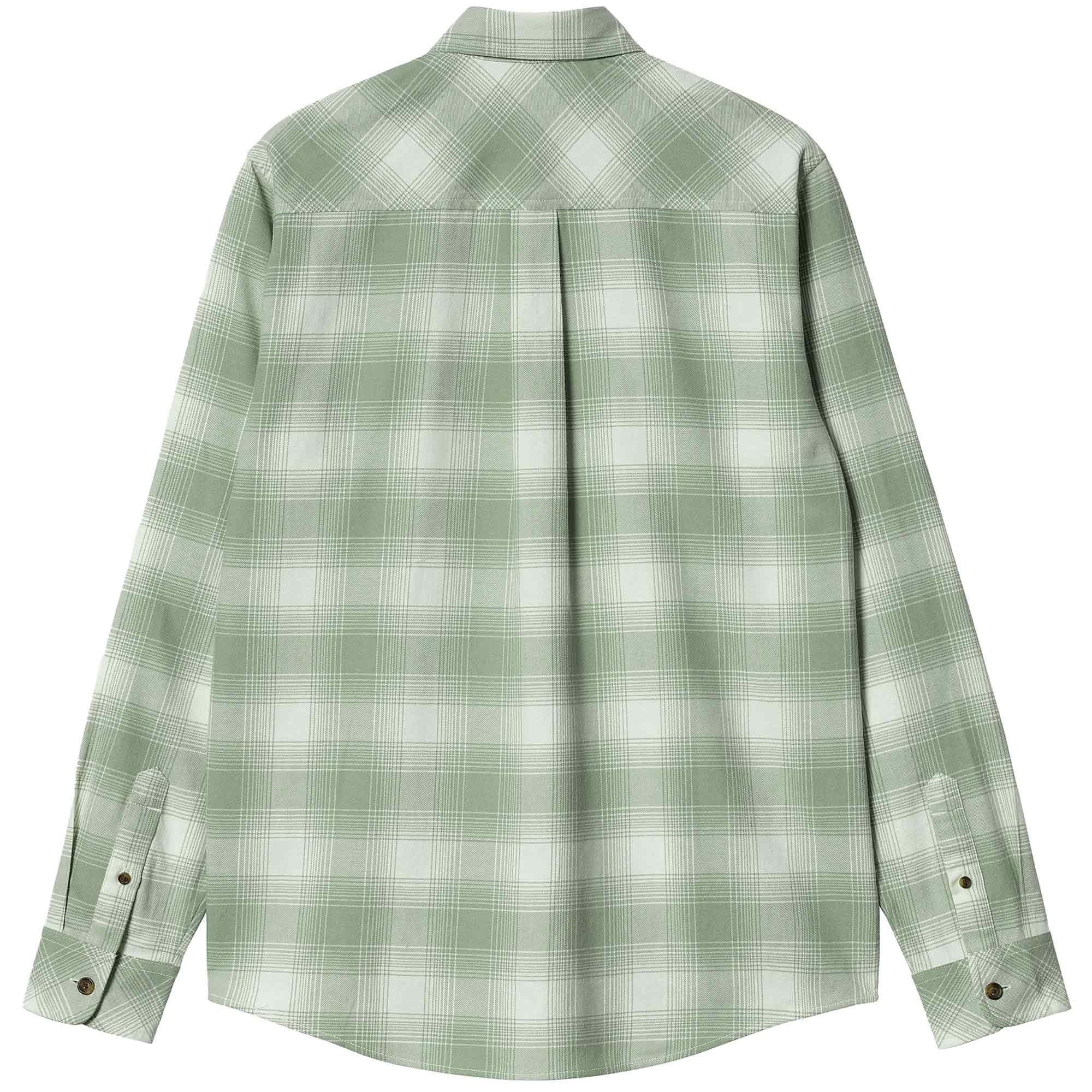 Carhartt WIP Long Sleeve Deaver Shirt - Misty Sage