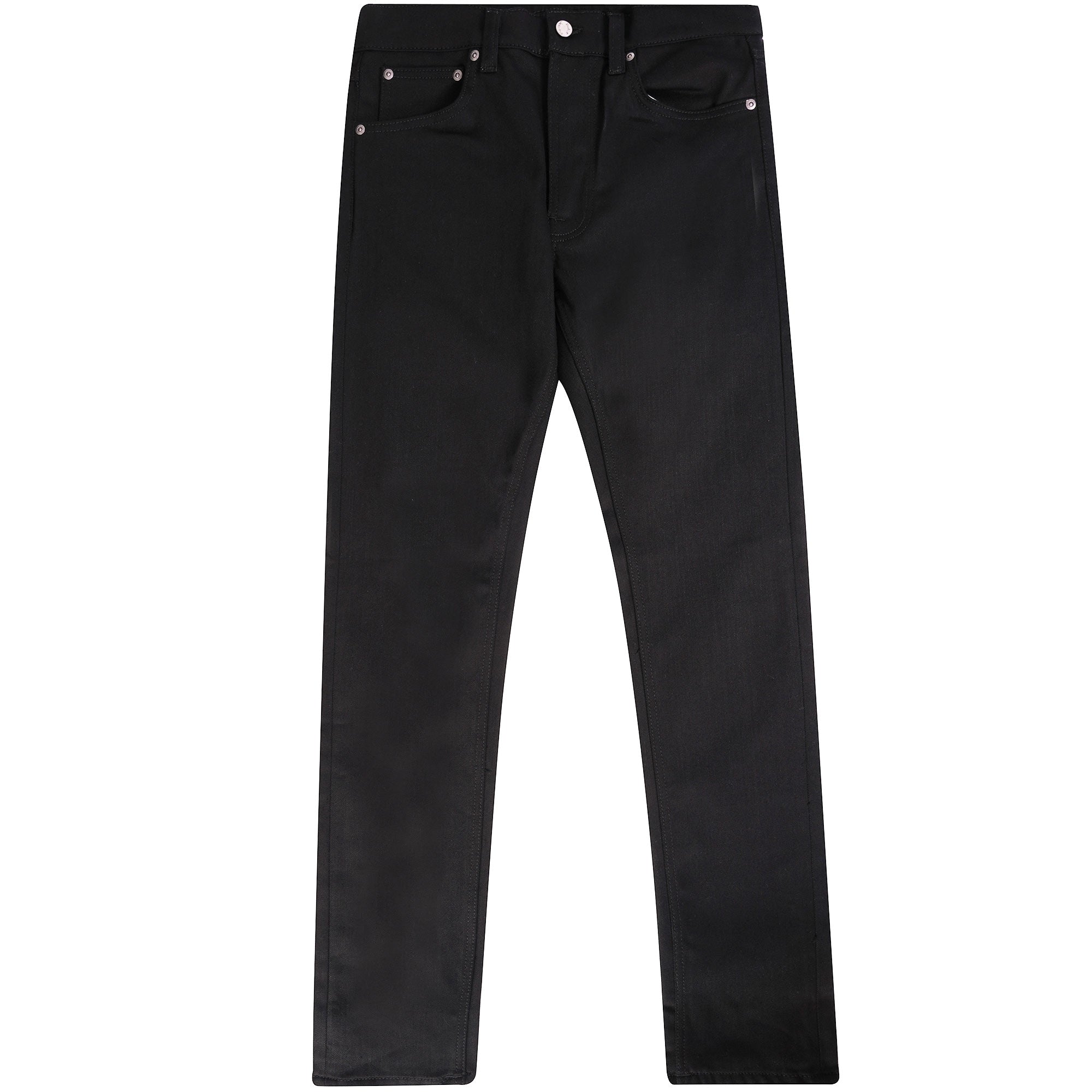Nudie Jeans Lean Dean Jeans - Dry Everblack