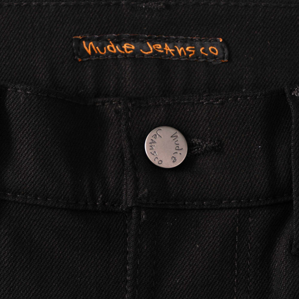 Nudie Jeans Lean Dean Jeans - Dry Everblack