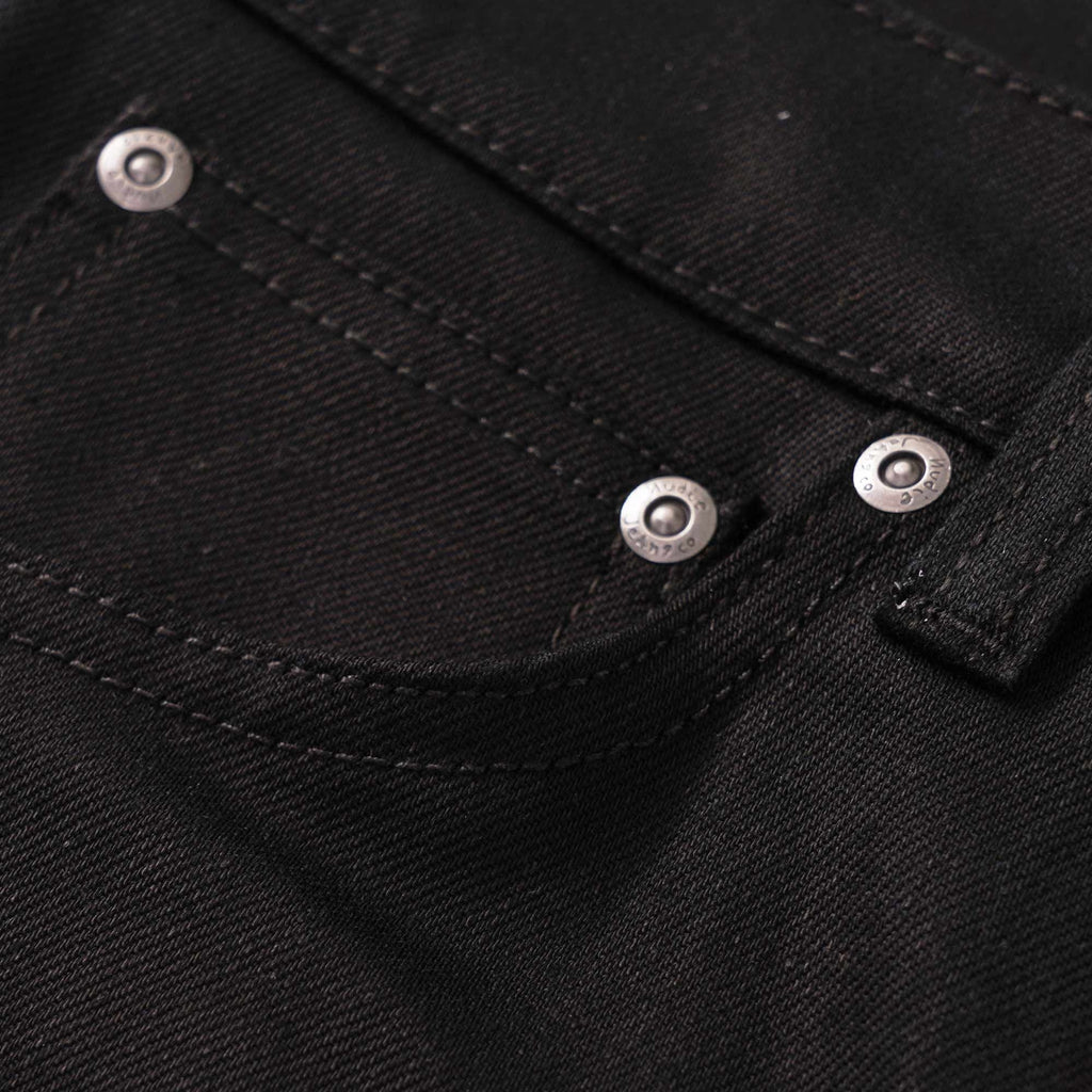 Nudie Jeans Lean Dean Jeans - Dry Everblack