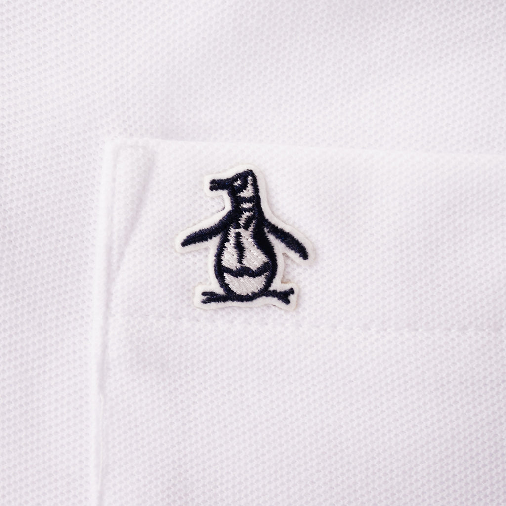 Original Penguin Earl Organic Cotton Polo Shirt - Bright White