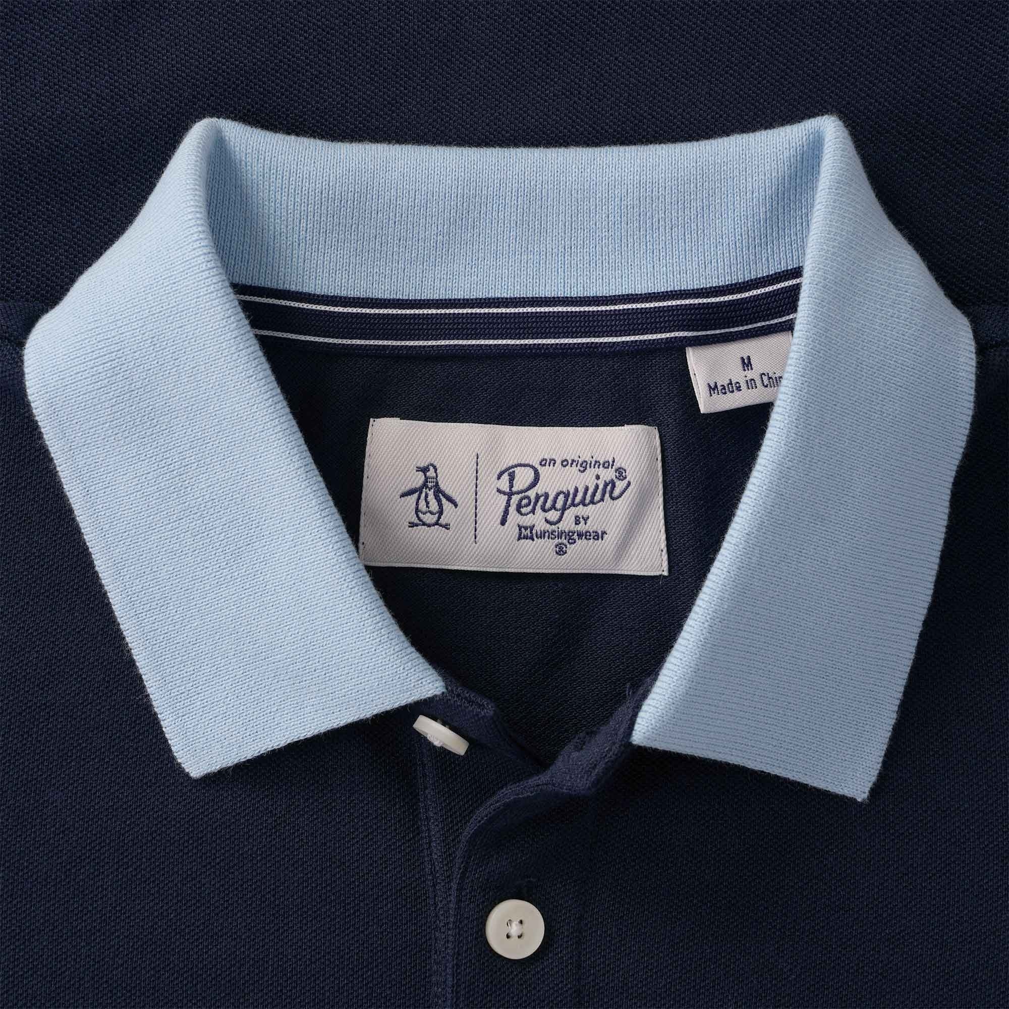 Original Penguin CoolMax Polo Shirt - Dark Sapphire