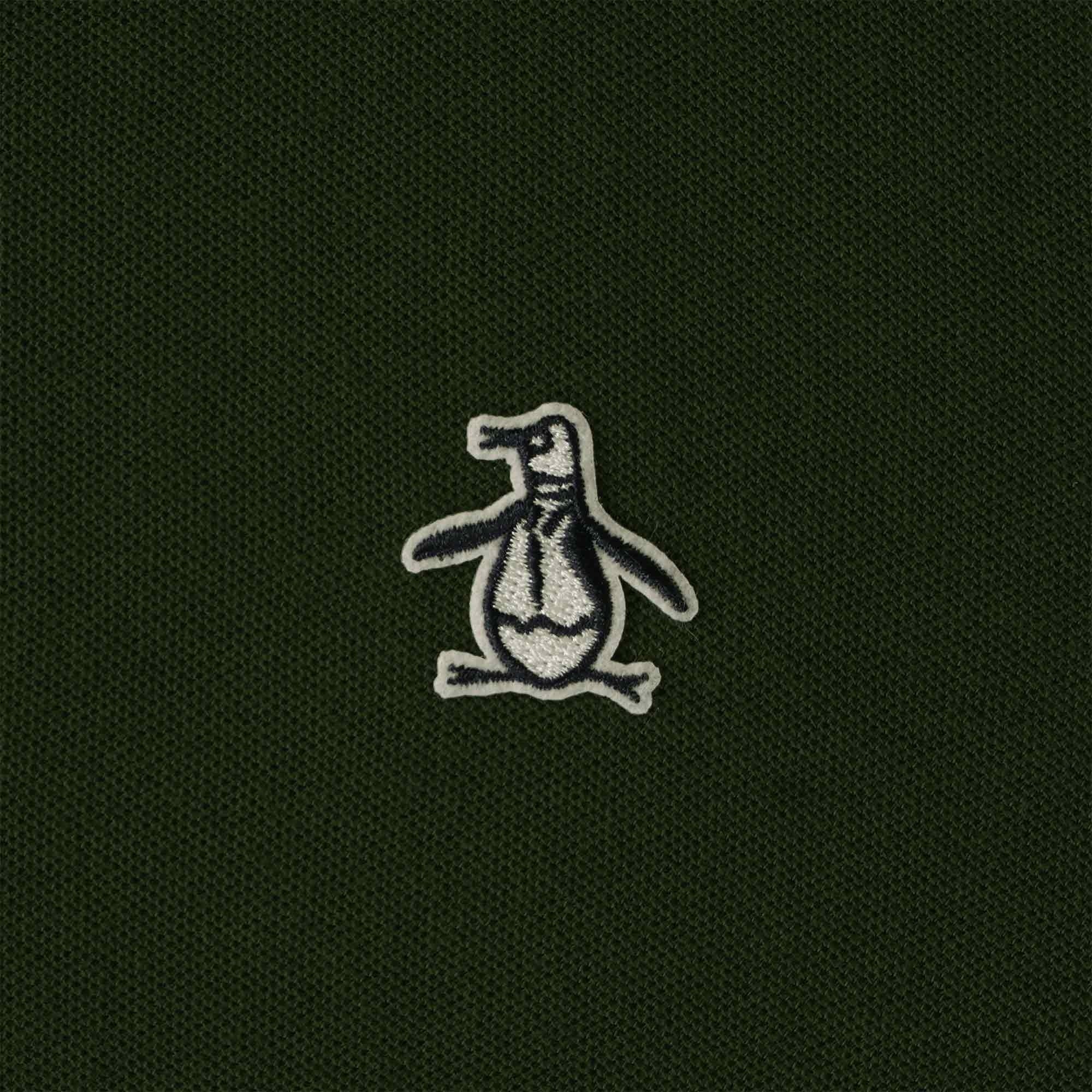 Original Penguin Organic Cotton Tipped Polo Shirt - Deep Forest
