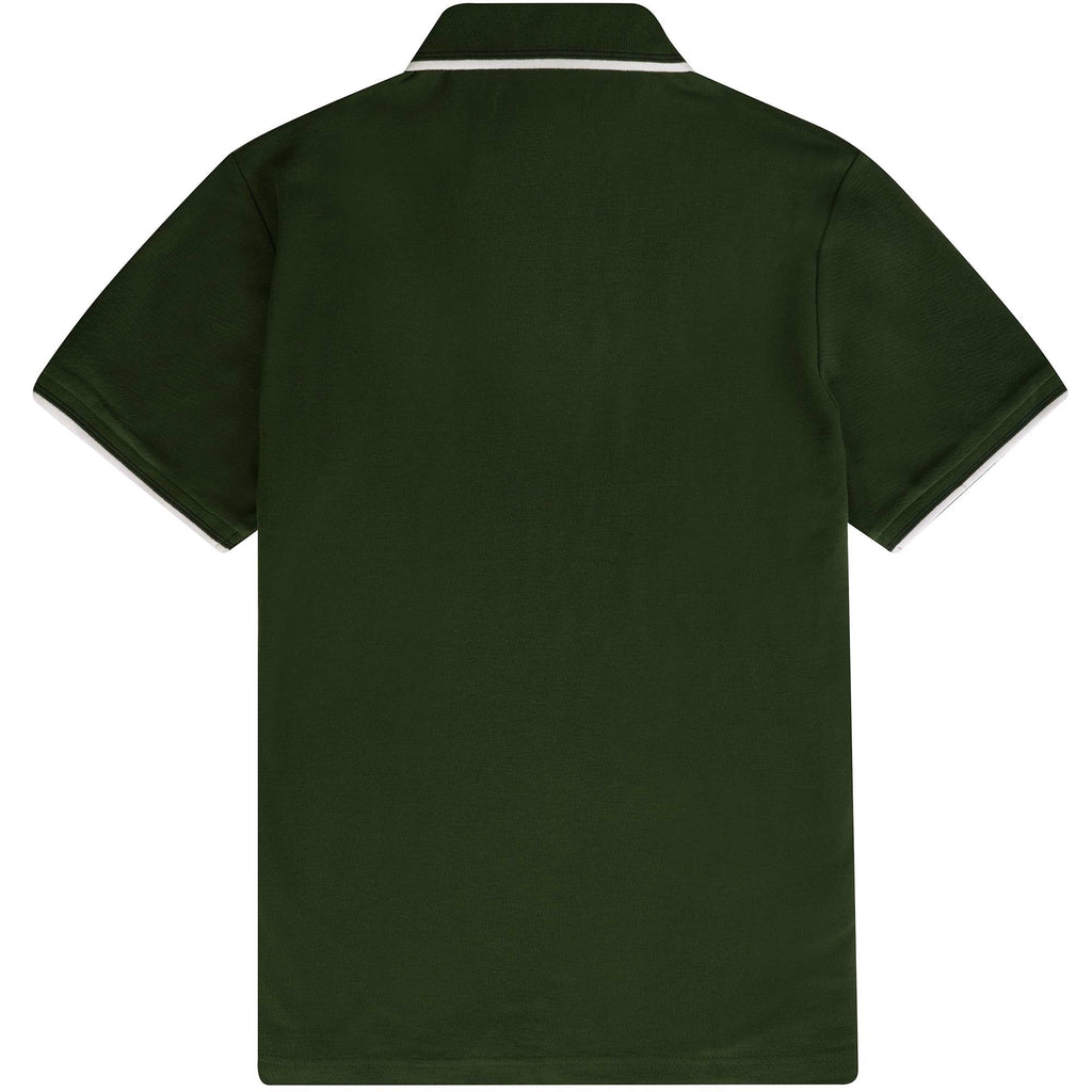 Original Penguin Organic Cotton Tipped Polo Shirt - Deep Forest