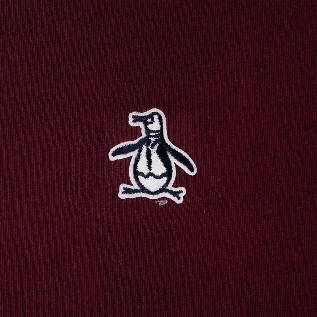 Original Penguin Pete Organic Cotton Ringer T-Shirt - Tawny Port