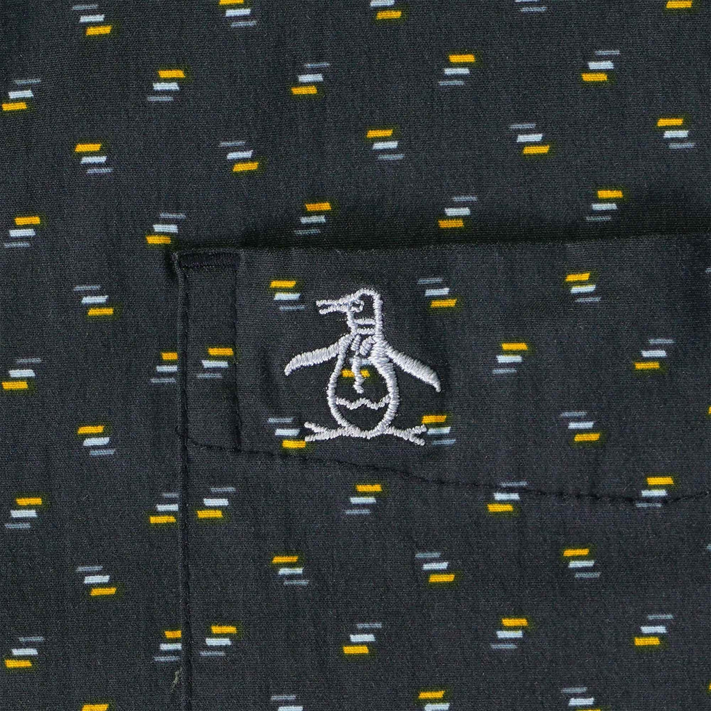 Original Penguin Poplin Stretch Shirt - Dark Sapphire