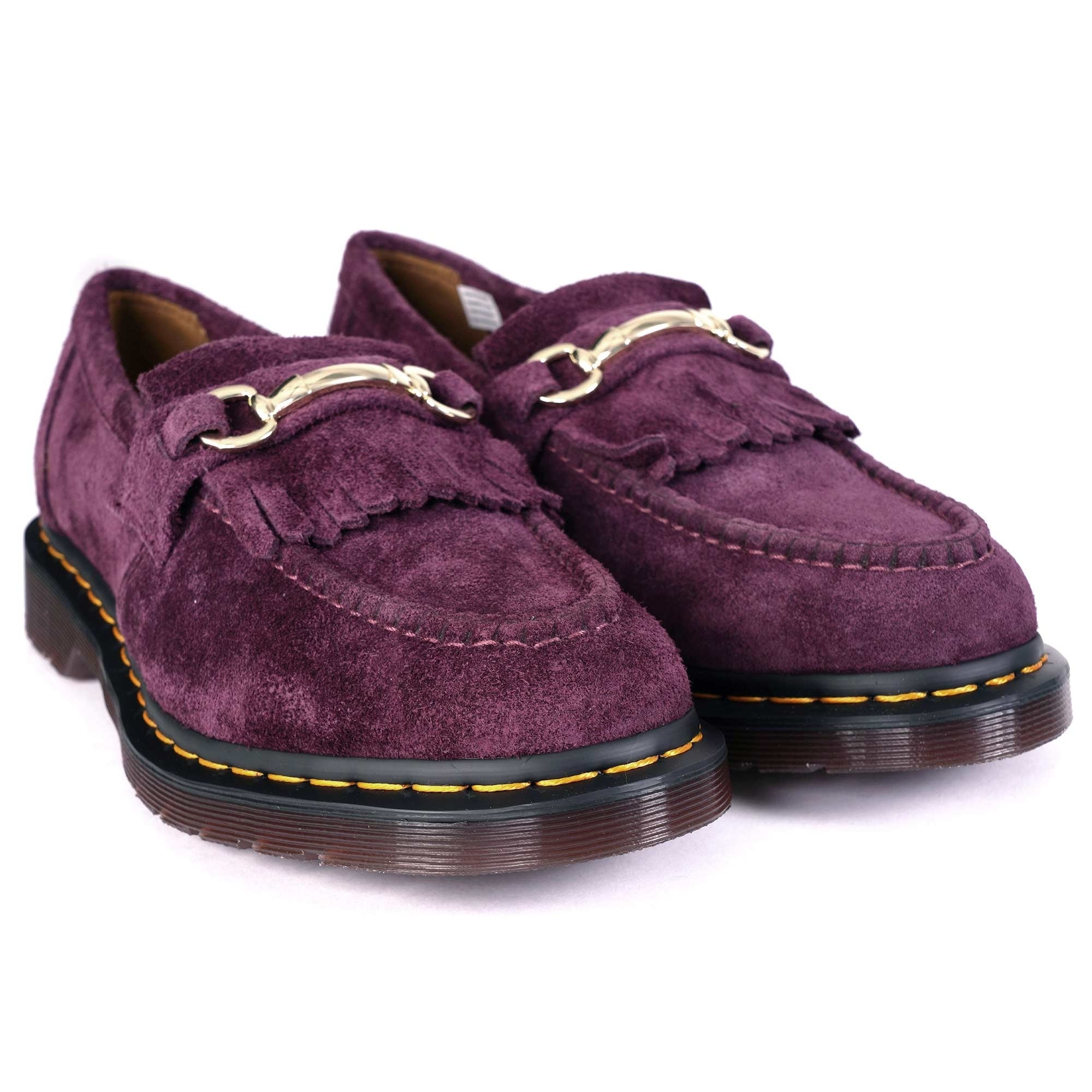 Dr. Martens Made In England Snaffle Suede Loafer - Plum