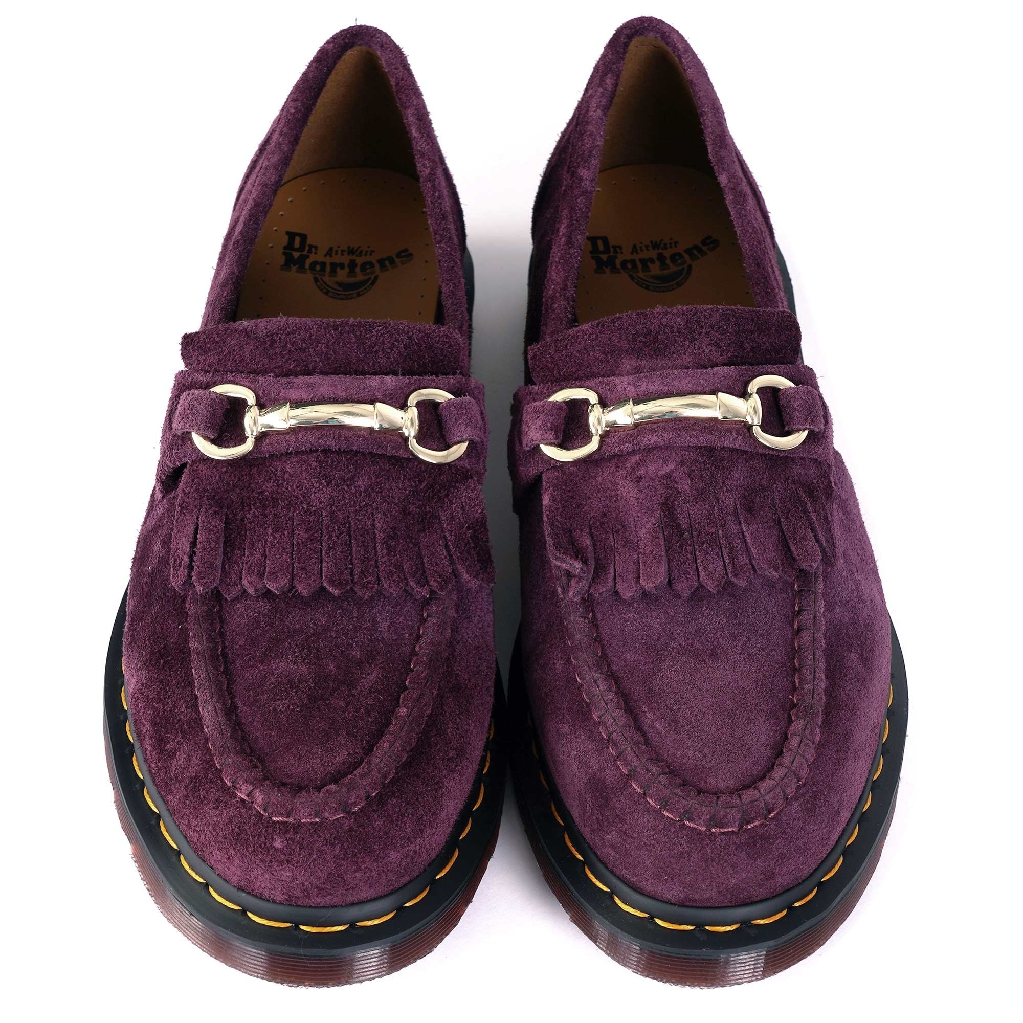 Dr. Martens Made In England Snaffle Suede Loafer - Plum