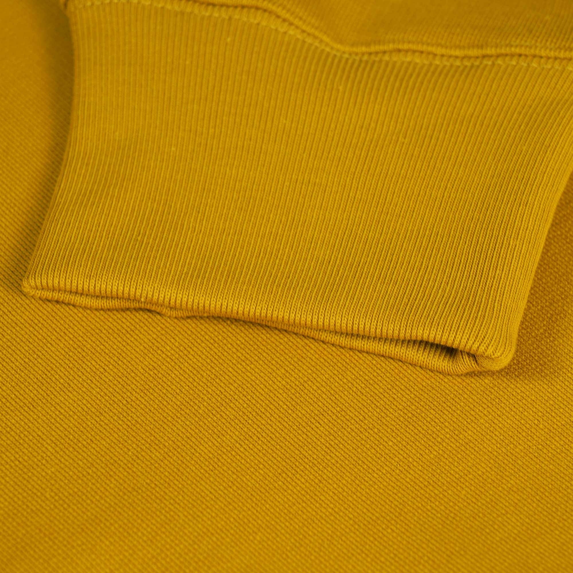 Paul Smith Zebra Logo Zip-Neck Top - Mustard