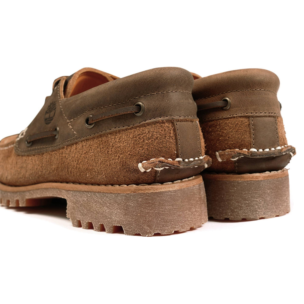 Timberland 3 Eye Lug Handsewn Boat Shoe - Brown